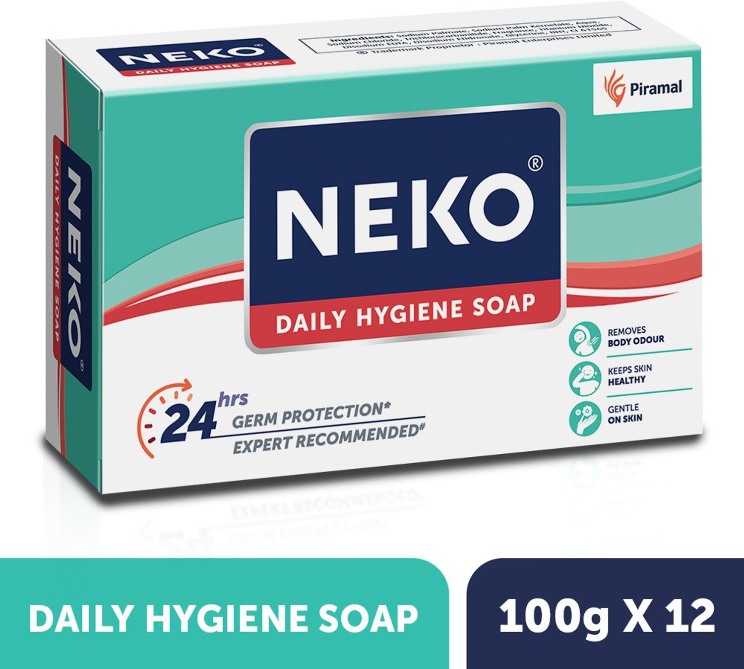 Image of NEKO Daily Hygiene Soap, 24 hours Germ Protection
