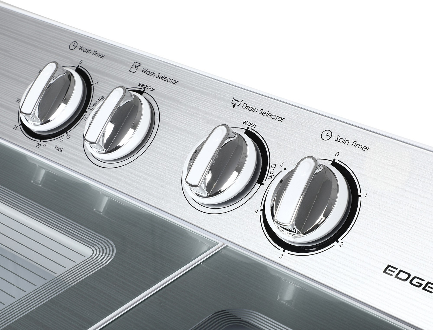 Image of Godrej 9.5 kg Semi Automatic Top Load Washing Machine White, Grey