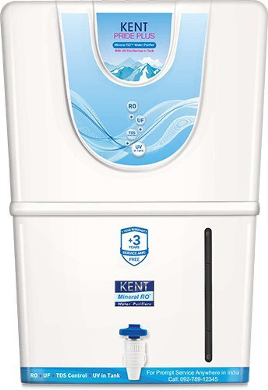 Image of kent ro Pride Plus 8 L RO + UV + UF + TDS Water Purifier
