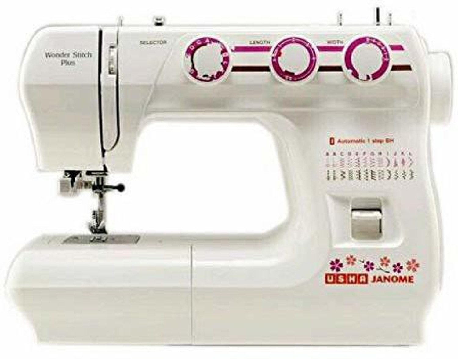 Image of USHA Wonder Stitch Plus Electric Sewing Machine