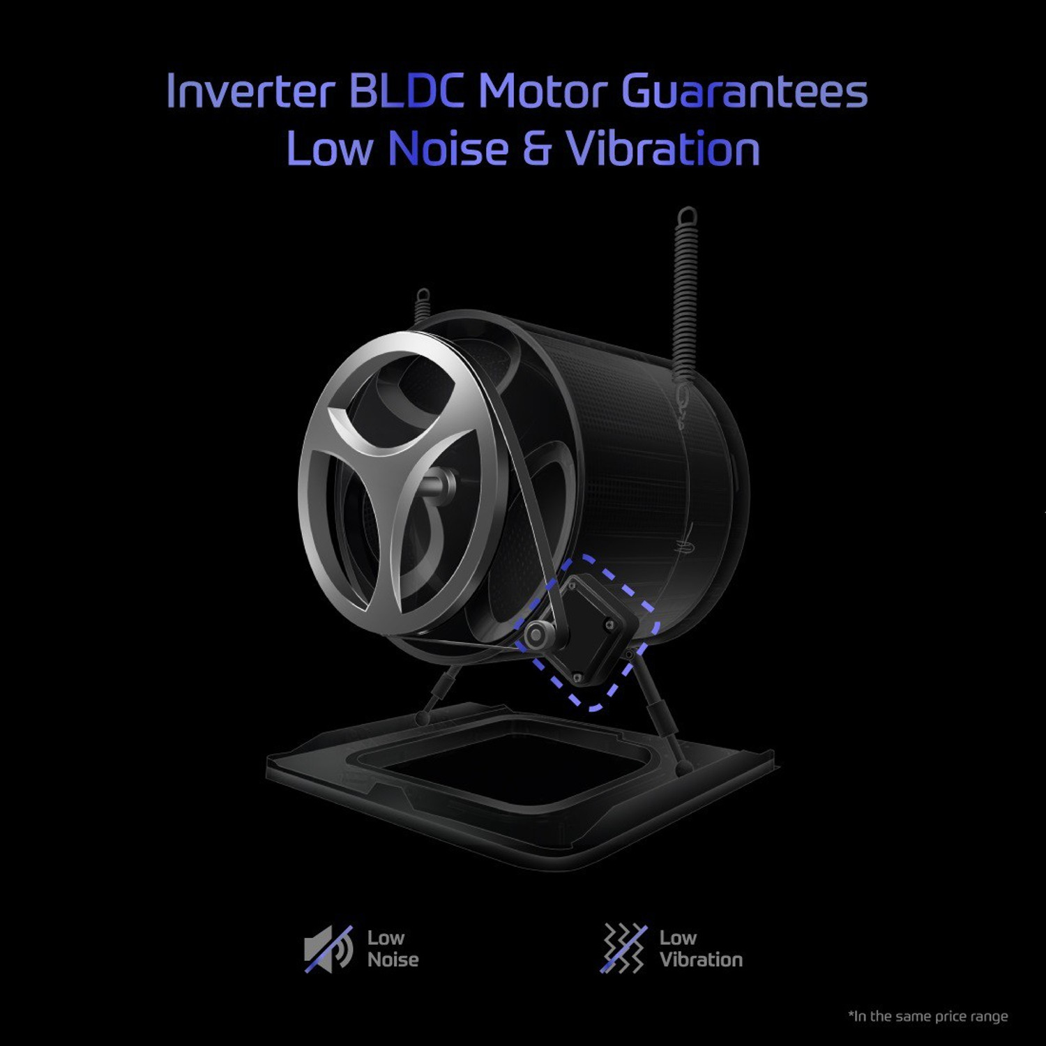 Image of MarQ by Flipkart 10.2 kg Garment Sterilization Fully Automatic Front Load Washing Machine with In-built Heater Silver