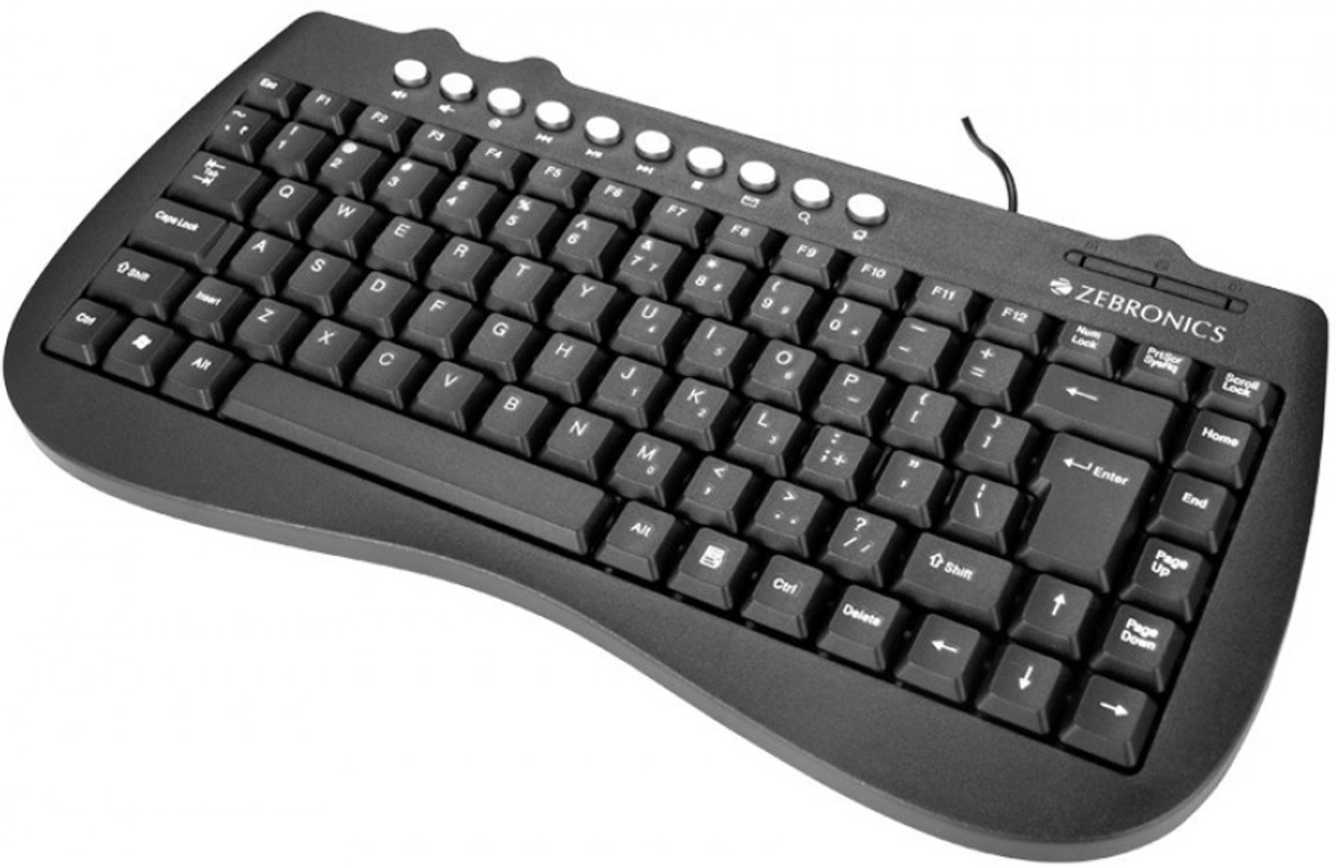ZEBRONICS ZEB K03 Wired USB Multi-device Keyboard