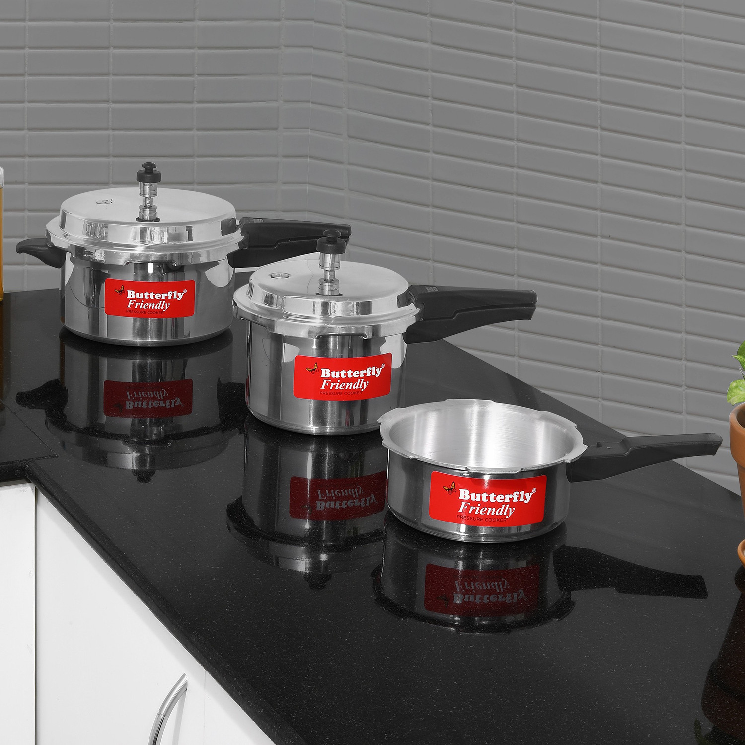 Butterfly Friendly 2 L 3 L 5 L Outer Lid Induction Bottom Pressure Cooker Aluminium Price History
