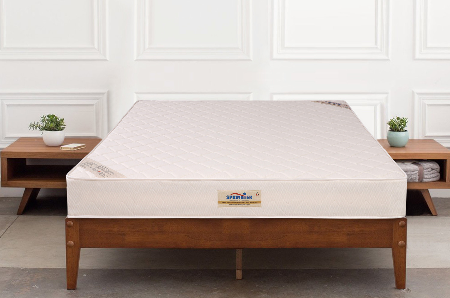 Image of SPRINGTEK Pocket Spring Premium 6 inch King Pocket Spring Mattress