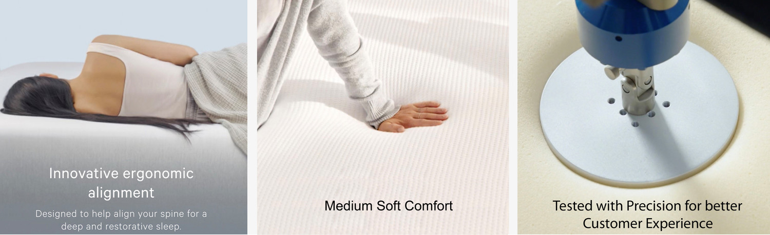 Image of SPRINGTEK Pocket Spring Premium 6 inch King Pocket Spring Mattress