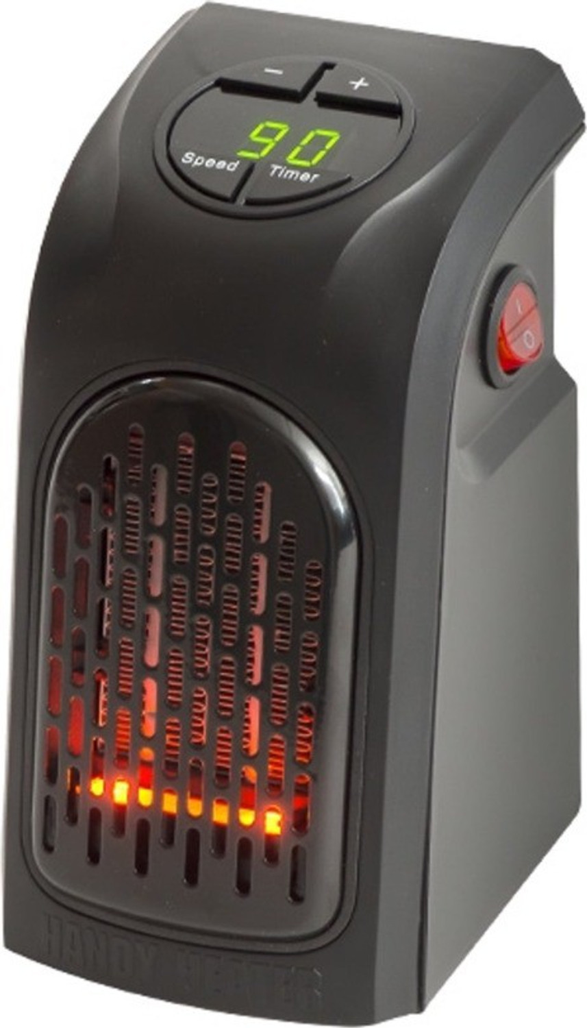 Image of GAZE HH 058 350W Wall-Outlet Electric Heater Handy Heater Fan Room Heater Fan Room Heater