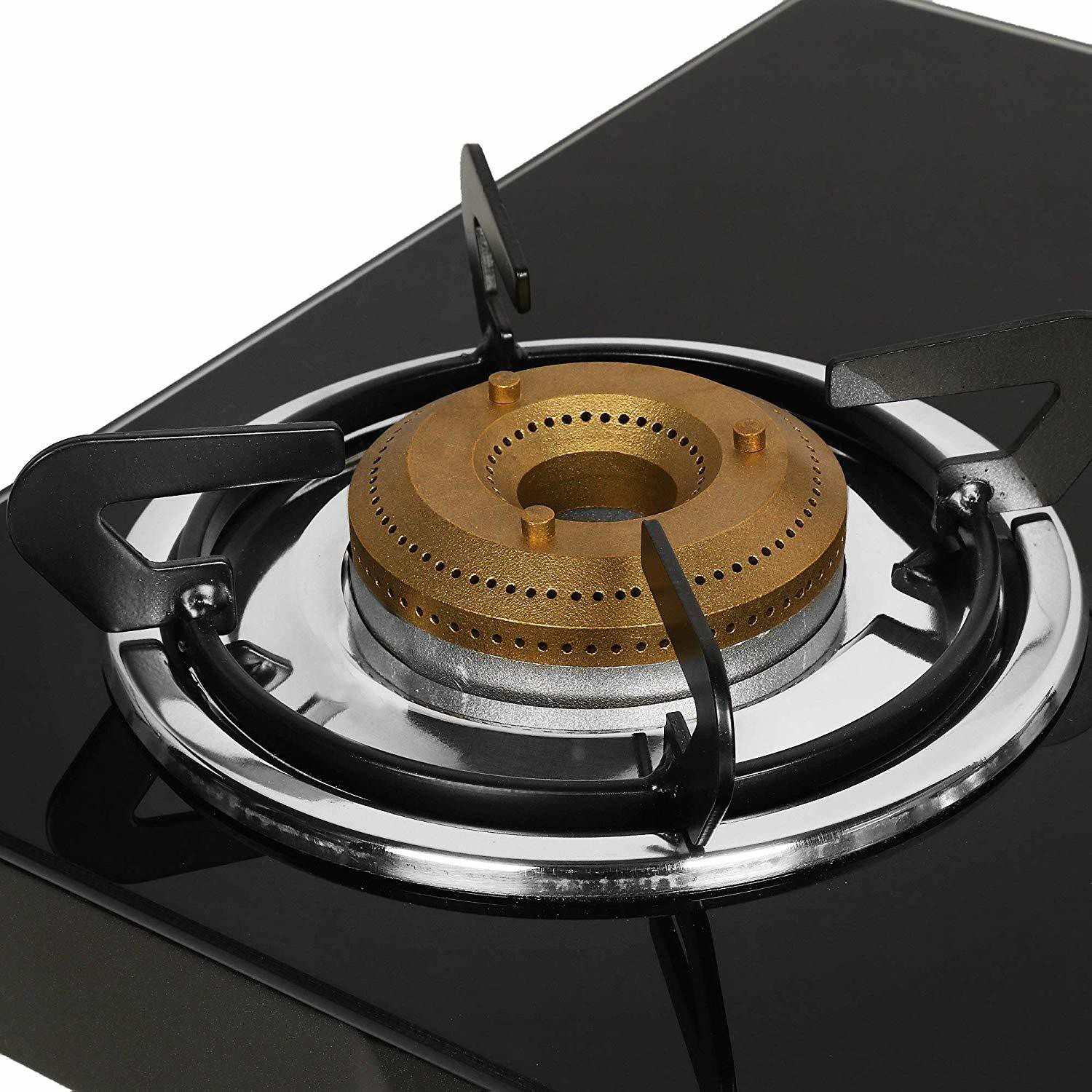 Image of FABER Jumbo 3BB BK Glass Manual Gas Stove