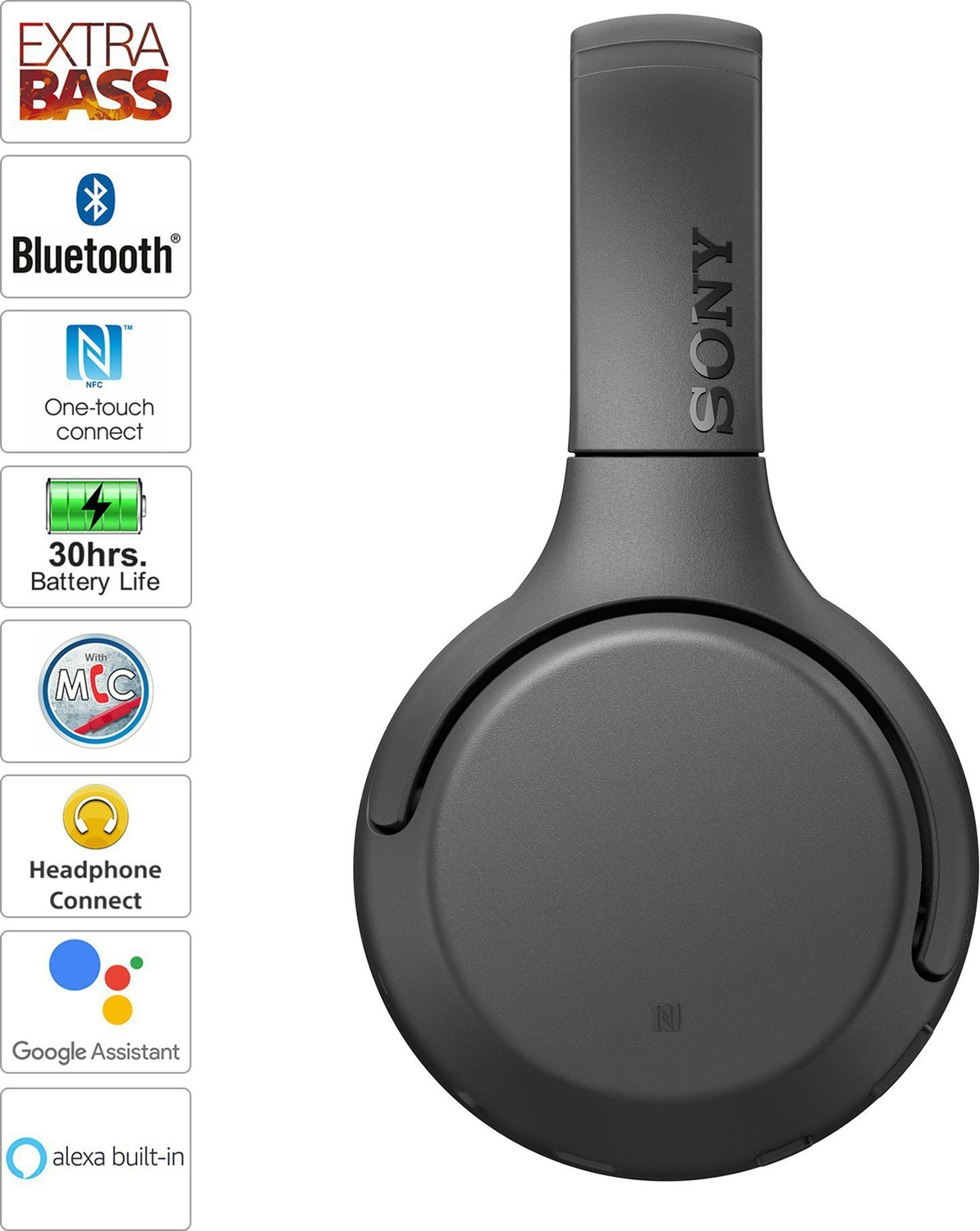 Image of SONY WH-XB700 Bluetooth