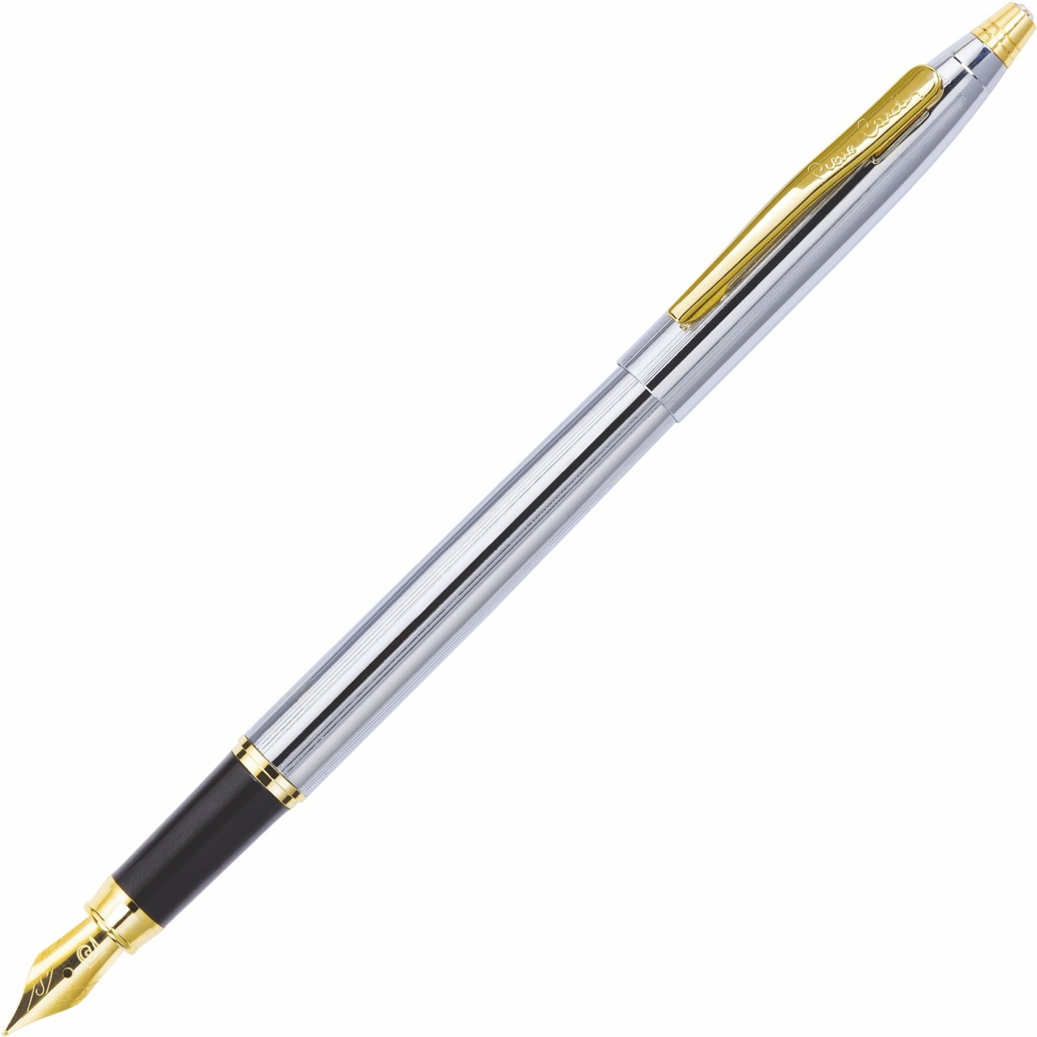 PIERRE CARDIN Kriss White Gold Fountain Pen  (Blue)