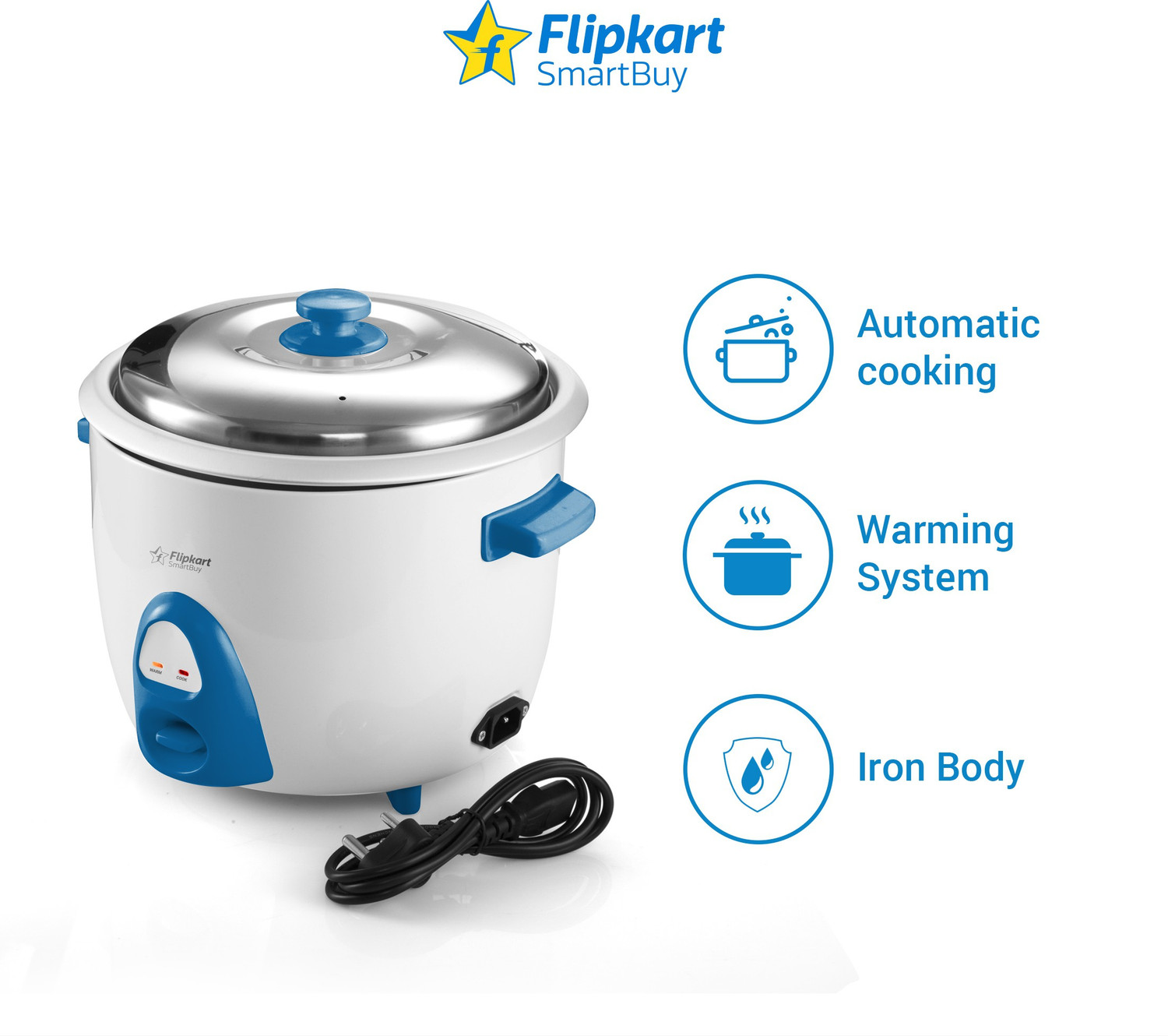 Image of Flipkart SmartBuy CFXB18 Electric Rice Cooker