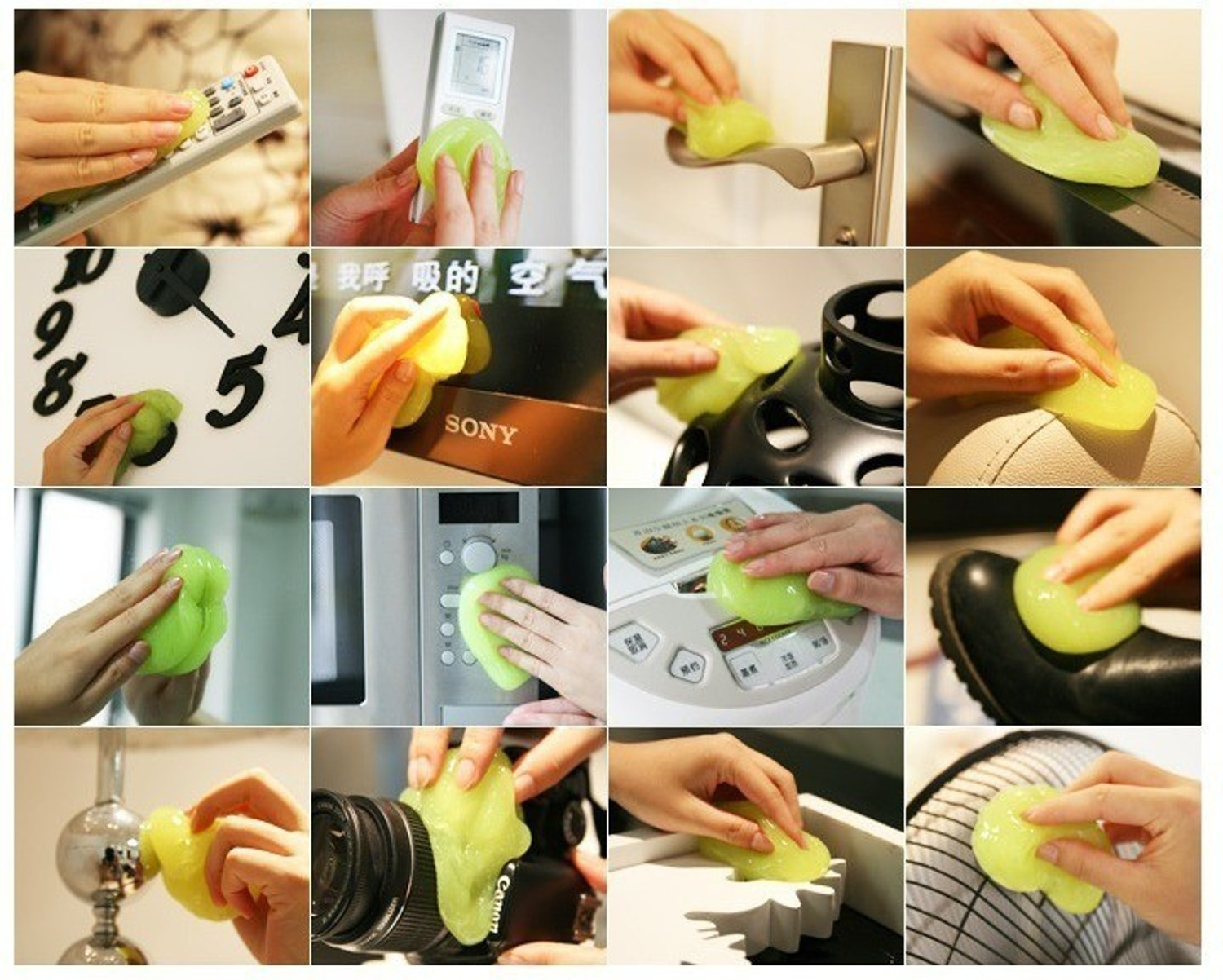 Image of Kaamastra Multi Colored Super Clean Magical Universal Cleaning Slimy Gel for Computers, Gaming, Laptops, Mobiles