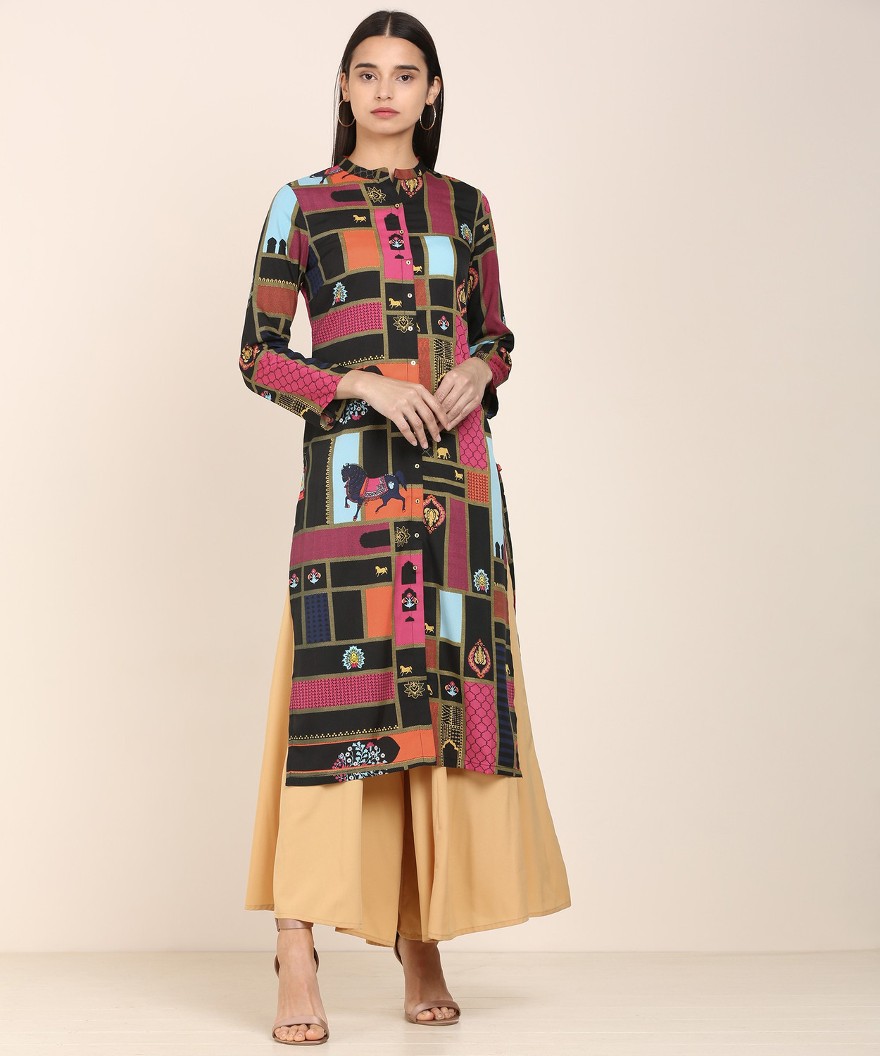 W kurtis woollen top