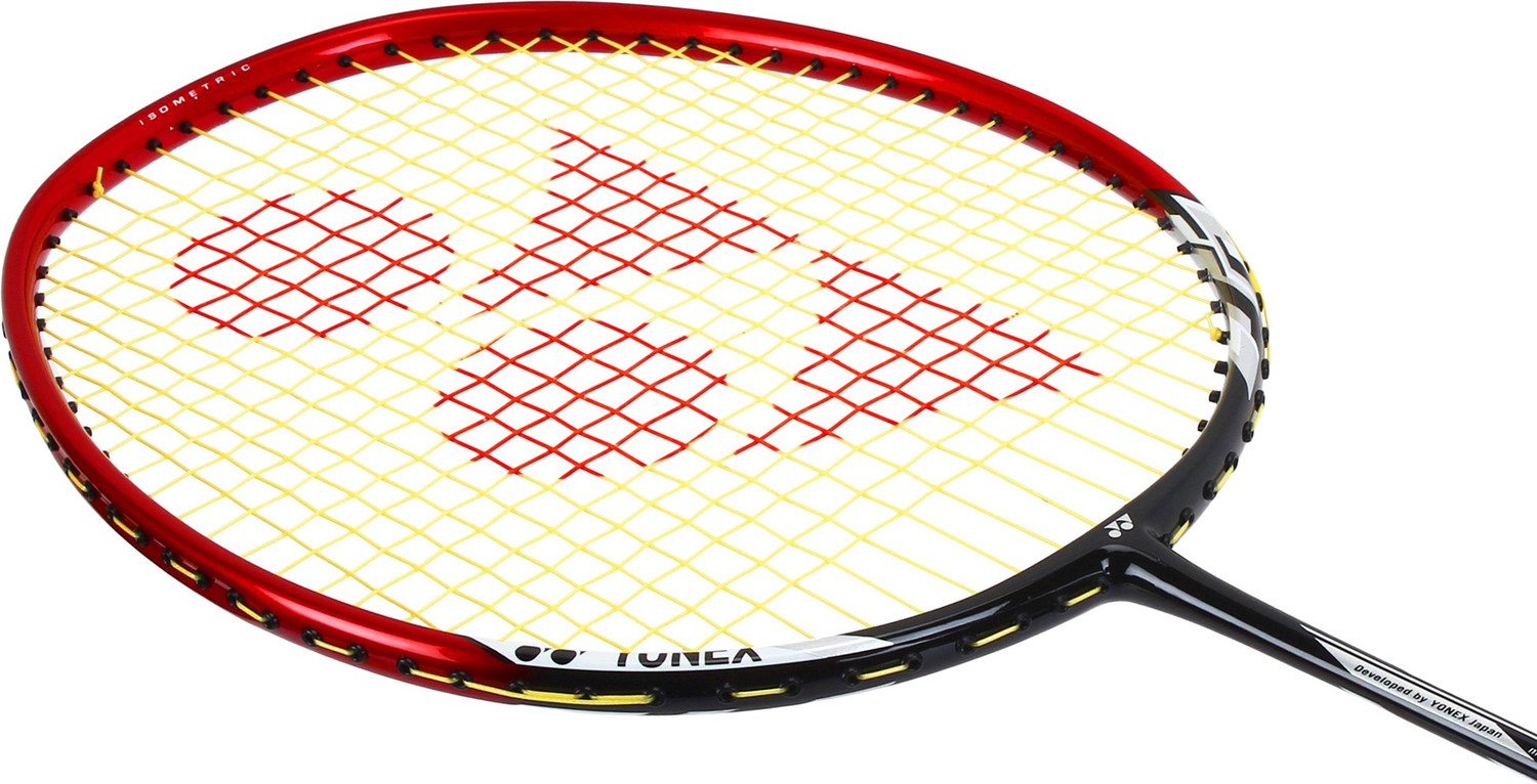 Image of YONEX Nanoray 6000i Red, Black Strung Badminton Racquet