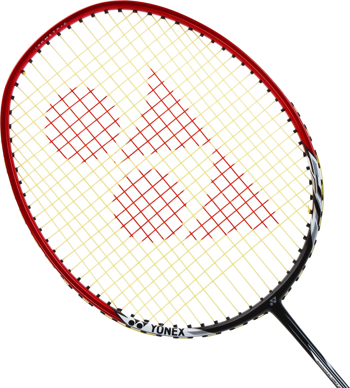 Image of YONEX Nanoray 6000i Red, Black Strung Badminton Racquet