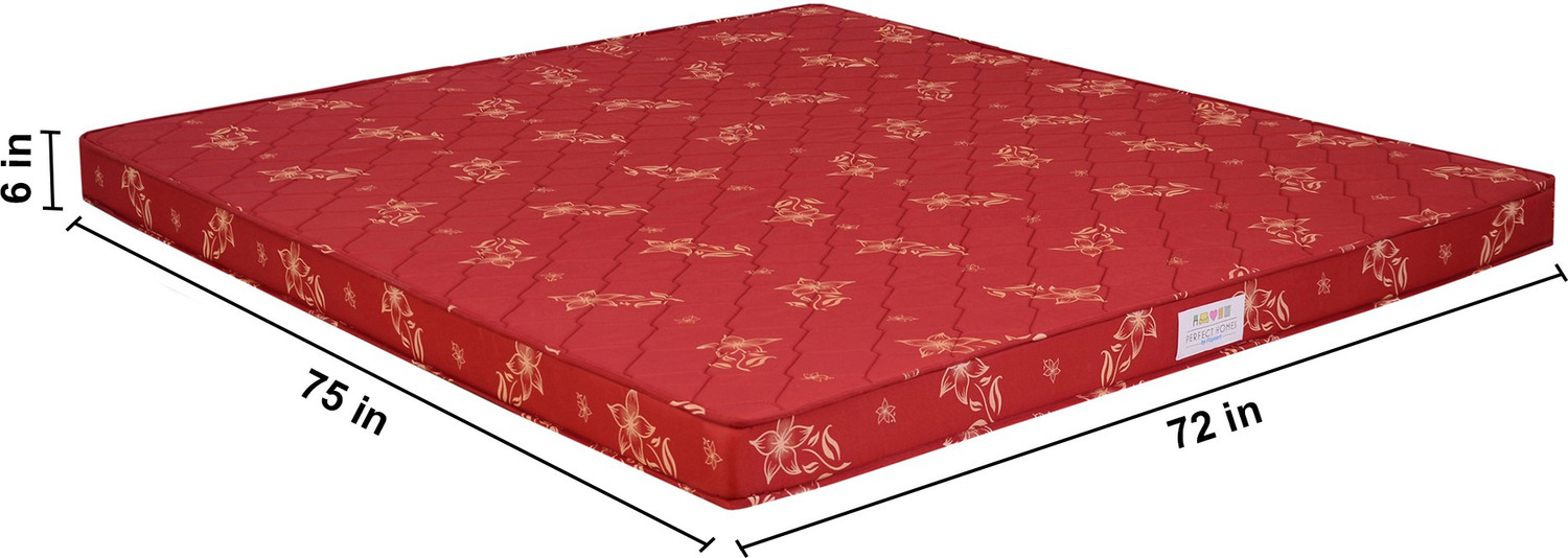 Image of Flipkart Perfect Homes Rhea 6 inch King PU Foam Mattress