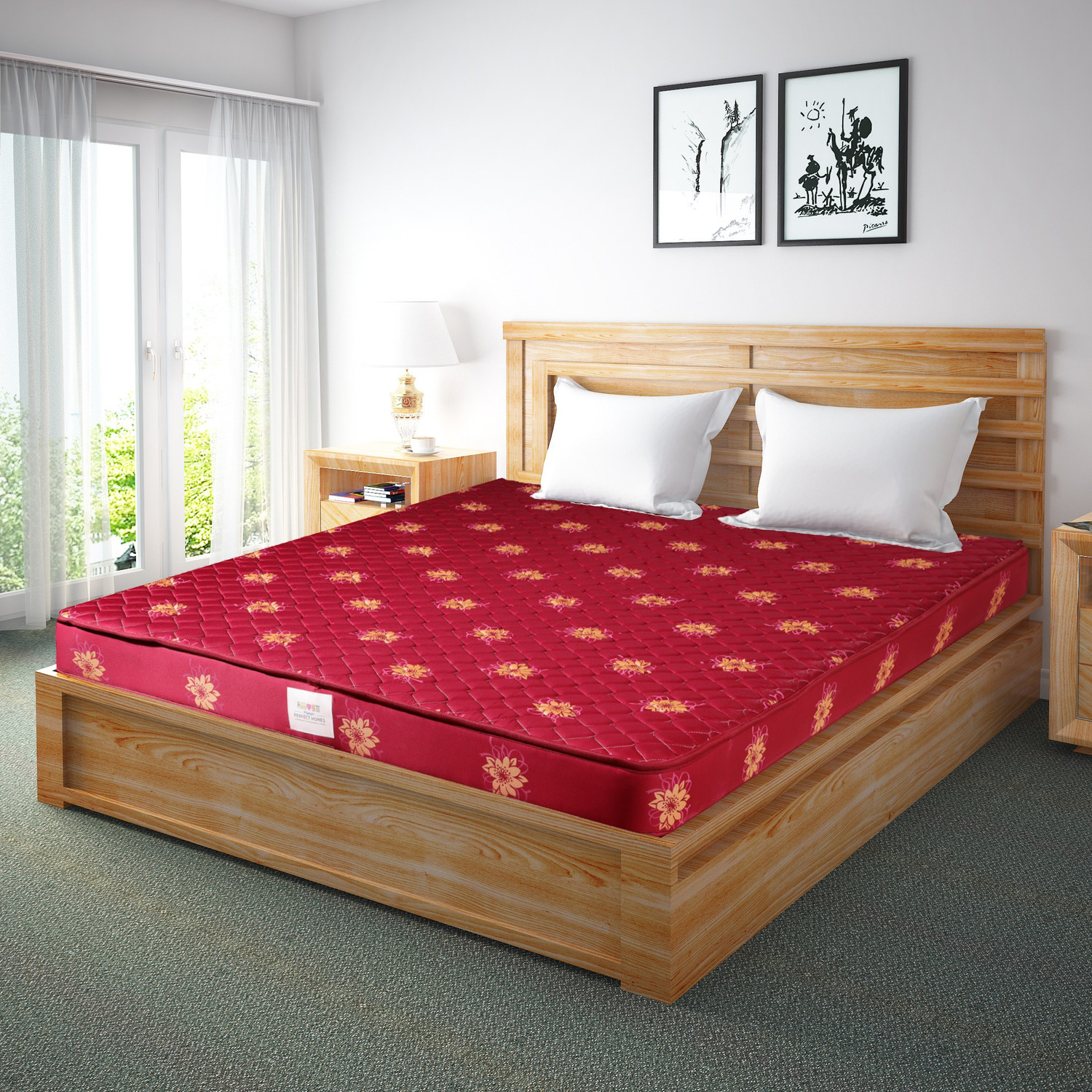 Image of Flipkart Perfect Homes Tysche Orthopedic 4 inch King Coir Mattress