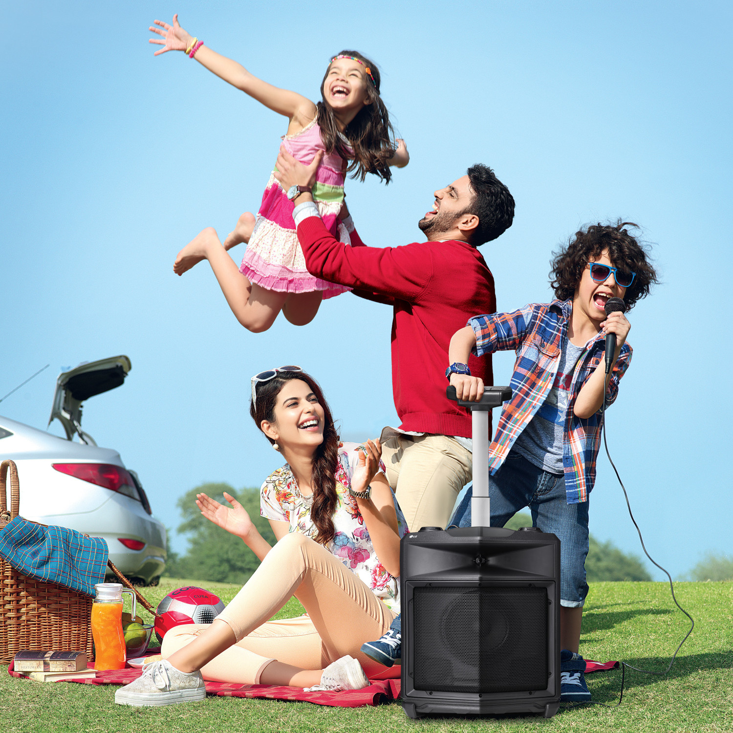 Image of LG RK3 50 W Bluetooth Party Speaker