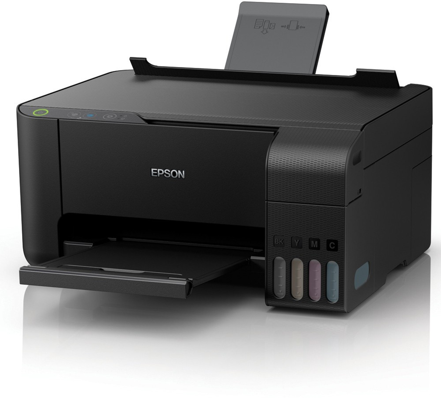 Image of Epson L3150 Multi-function WiFi Color Ink Tank Printer (Color Page Cost: 18 Paise | Black Page Cost: 7 Paise)