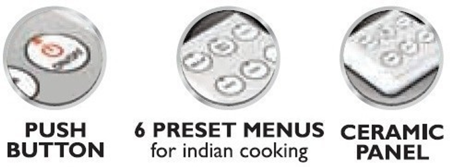 PHILIPS Induction Cooktop (Black, Push Button HD4928 /01) Price History