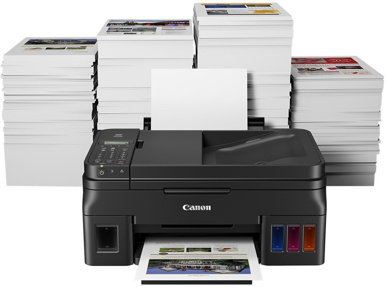 Canon Pixma G4010 All in One Multifunction WiFi Color Ink Tank Printer