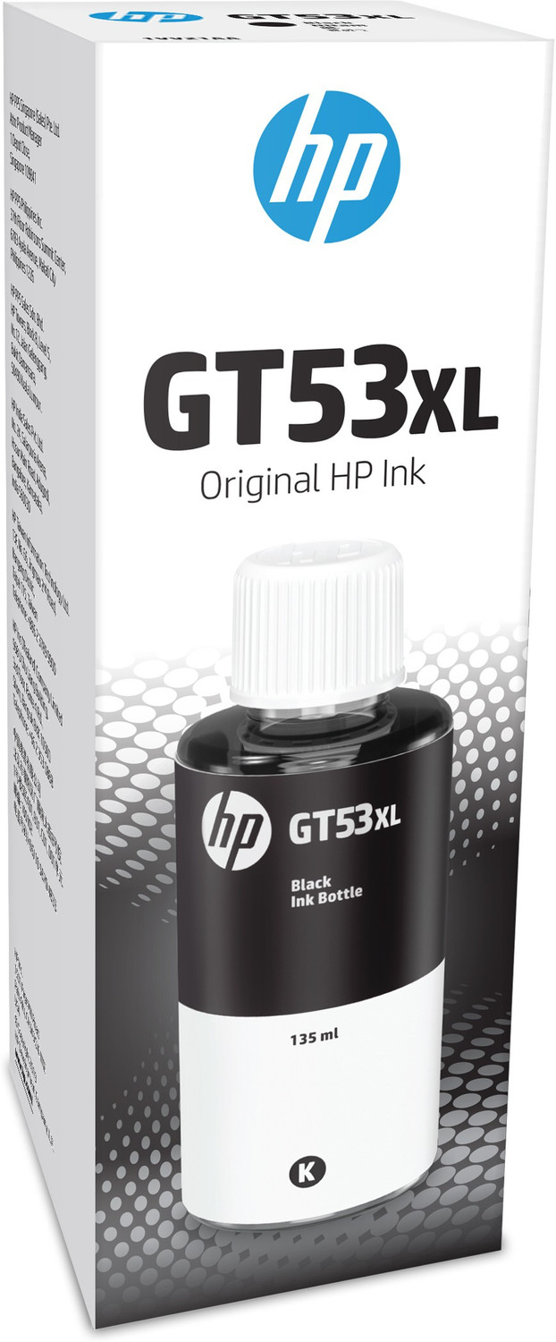 HP GT53XL Black Ink Cartridge – Genuine Ink, ₹723