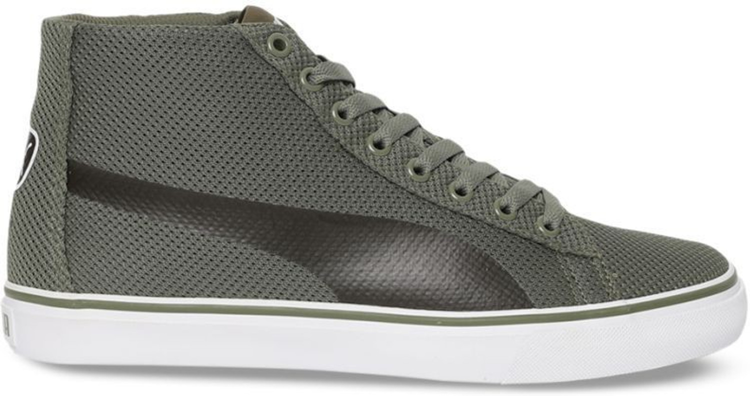 PUMA Troop Mid Knit IDP Sneakers For Men Olive 10 Price History