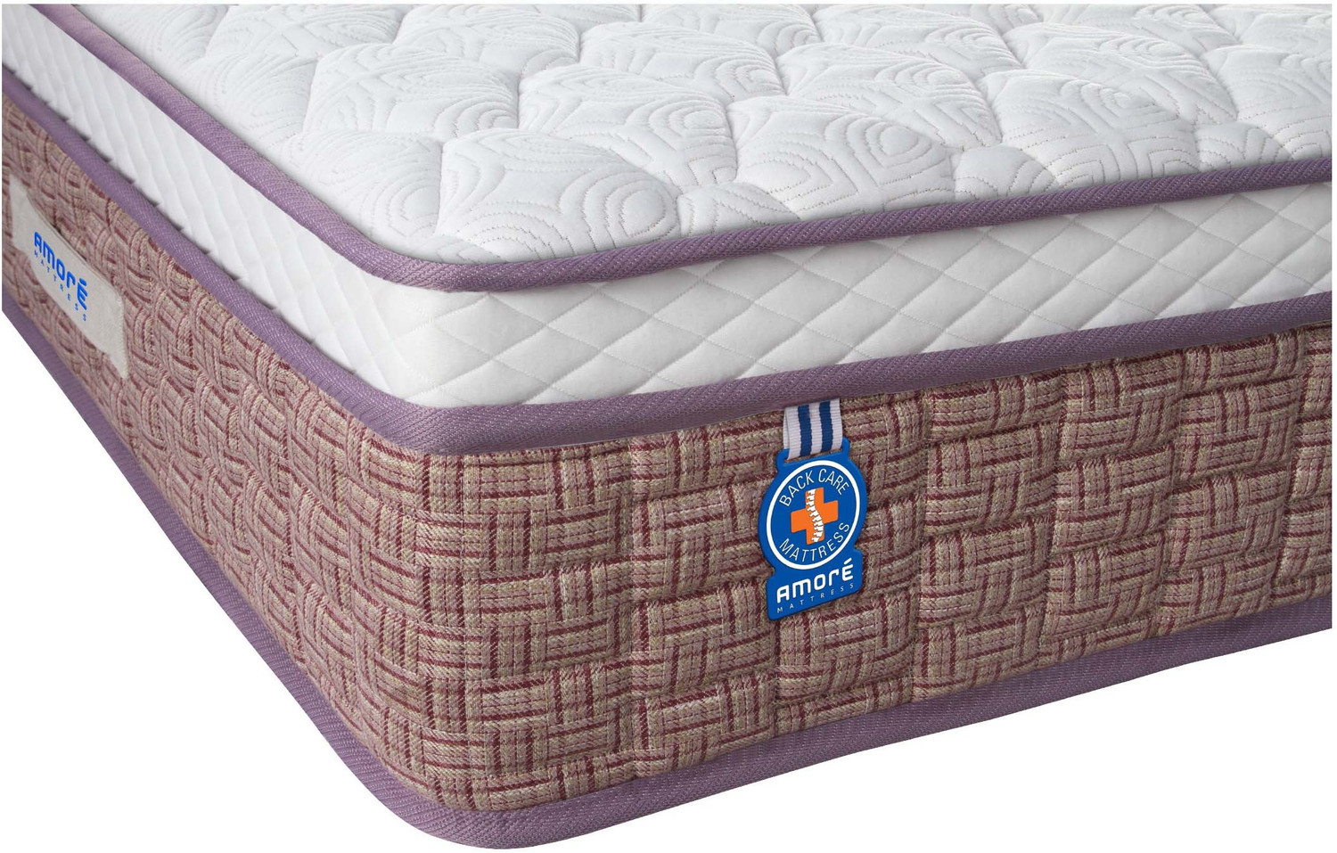 Image of AMORE Reboot Eurotop 8 inch Single Pocket Spring Mattress
