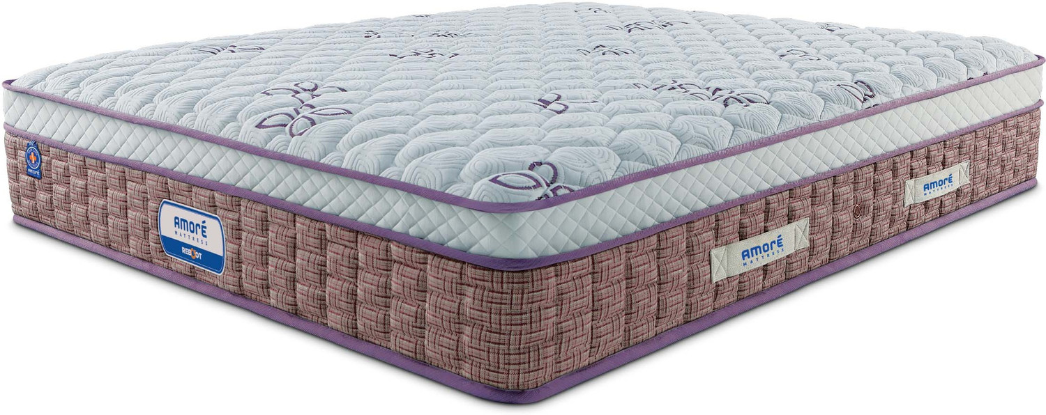 Image of AMORE Reboot Eurotop 8 inch Single Pocket Spring Mattress