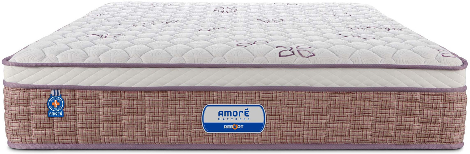 Image of AMORE Reboot Eurotop 8 inch Single Pocket Spring Mattress