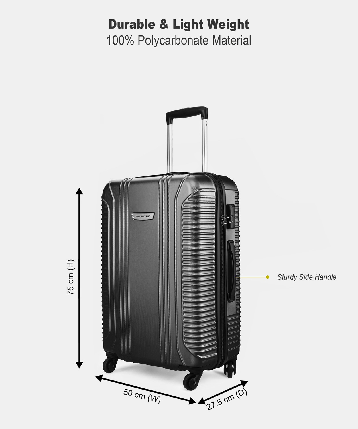 Image of METRONAUT S02 Check-in Suitcase 4 Wheels - 28 inch