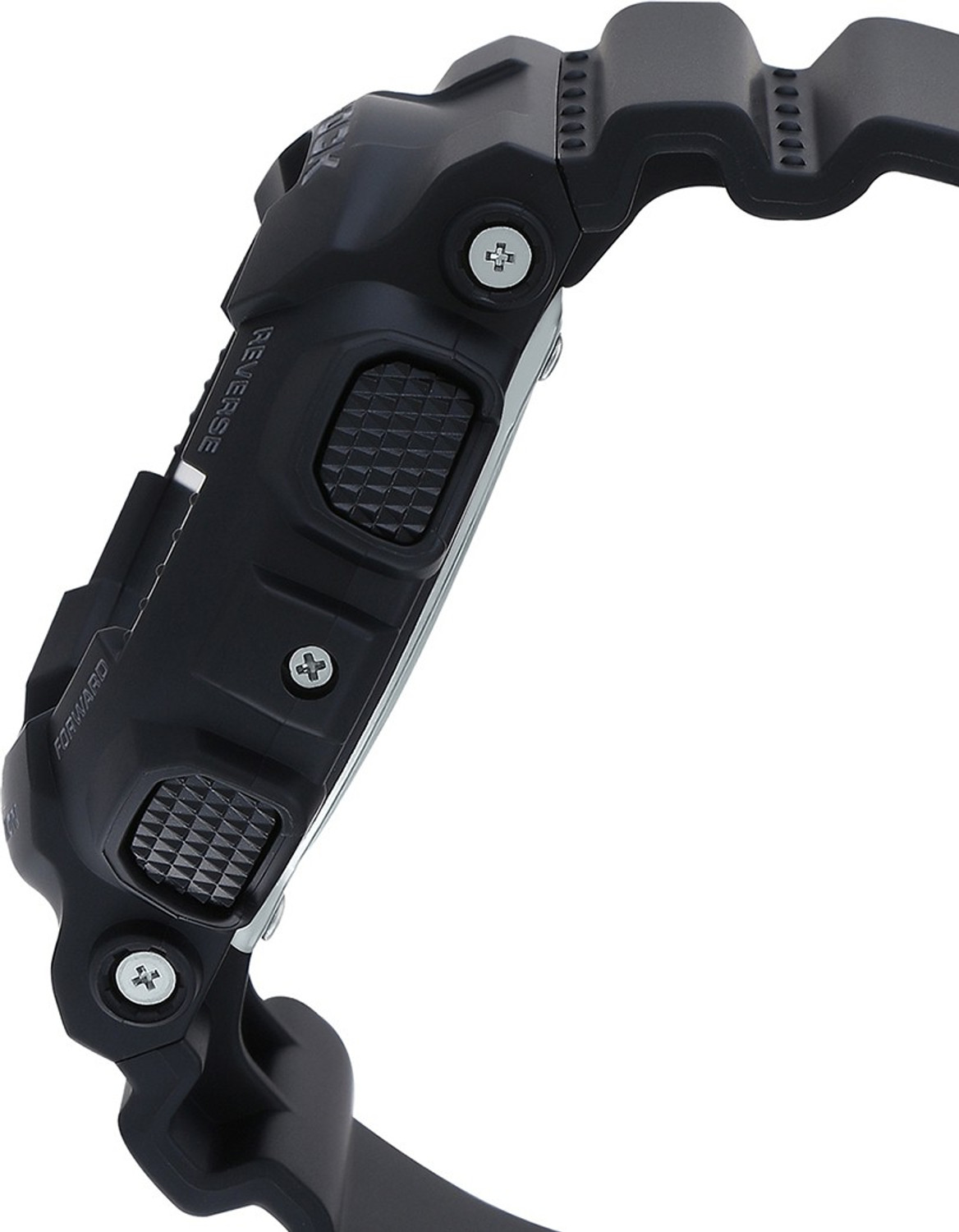 Image of CASIO GA-140-1A1DR G-SHOCK GA-140-1A1DR Black Dial Resin Strap Analog-Digital Watch - For Men