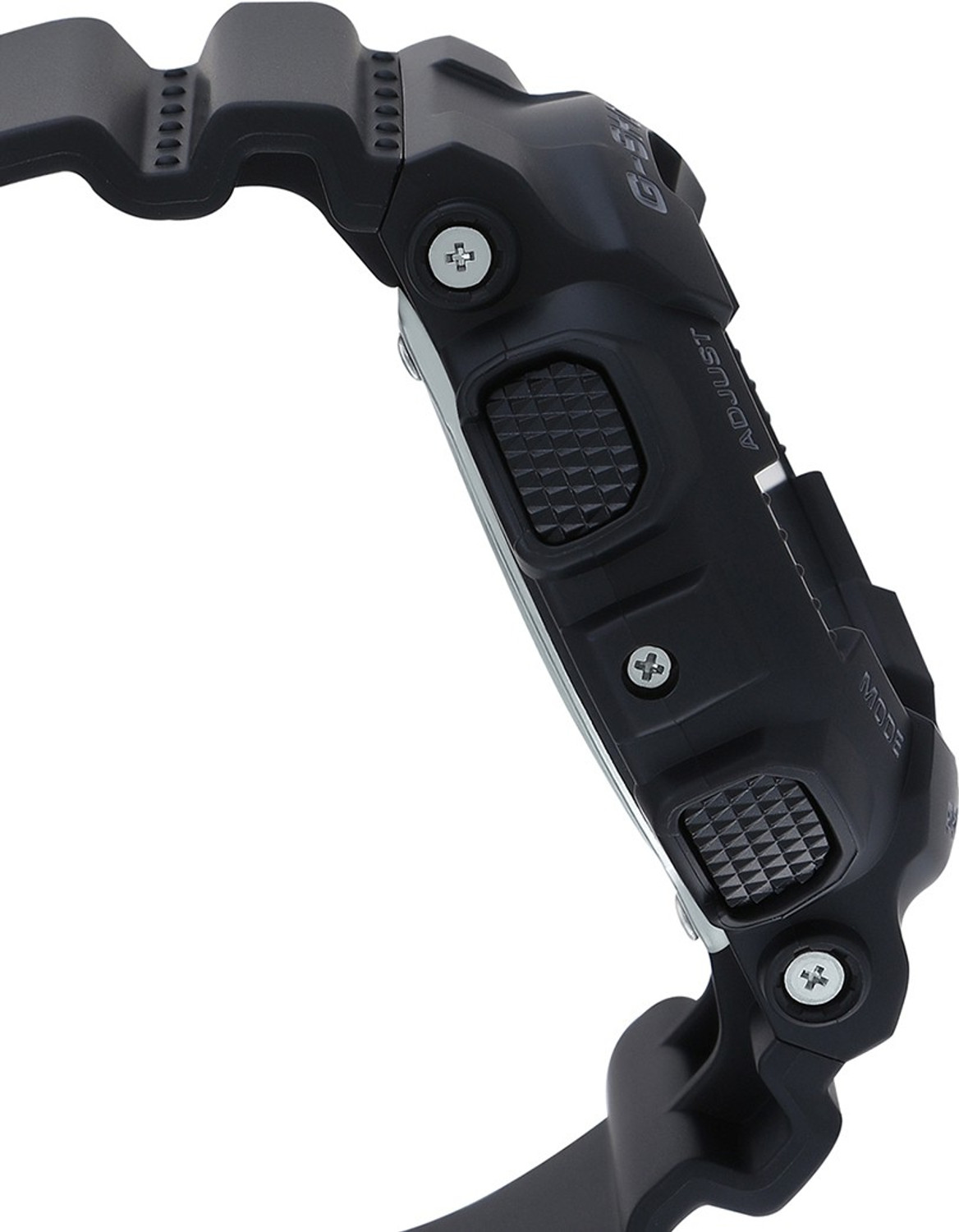 Image of CASIO GA-140-1A1DR G-SHOCK GA-140-1A1DR Black Dial Resin Strap Analog-Digital Watch - For Men