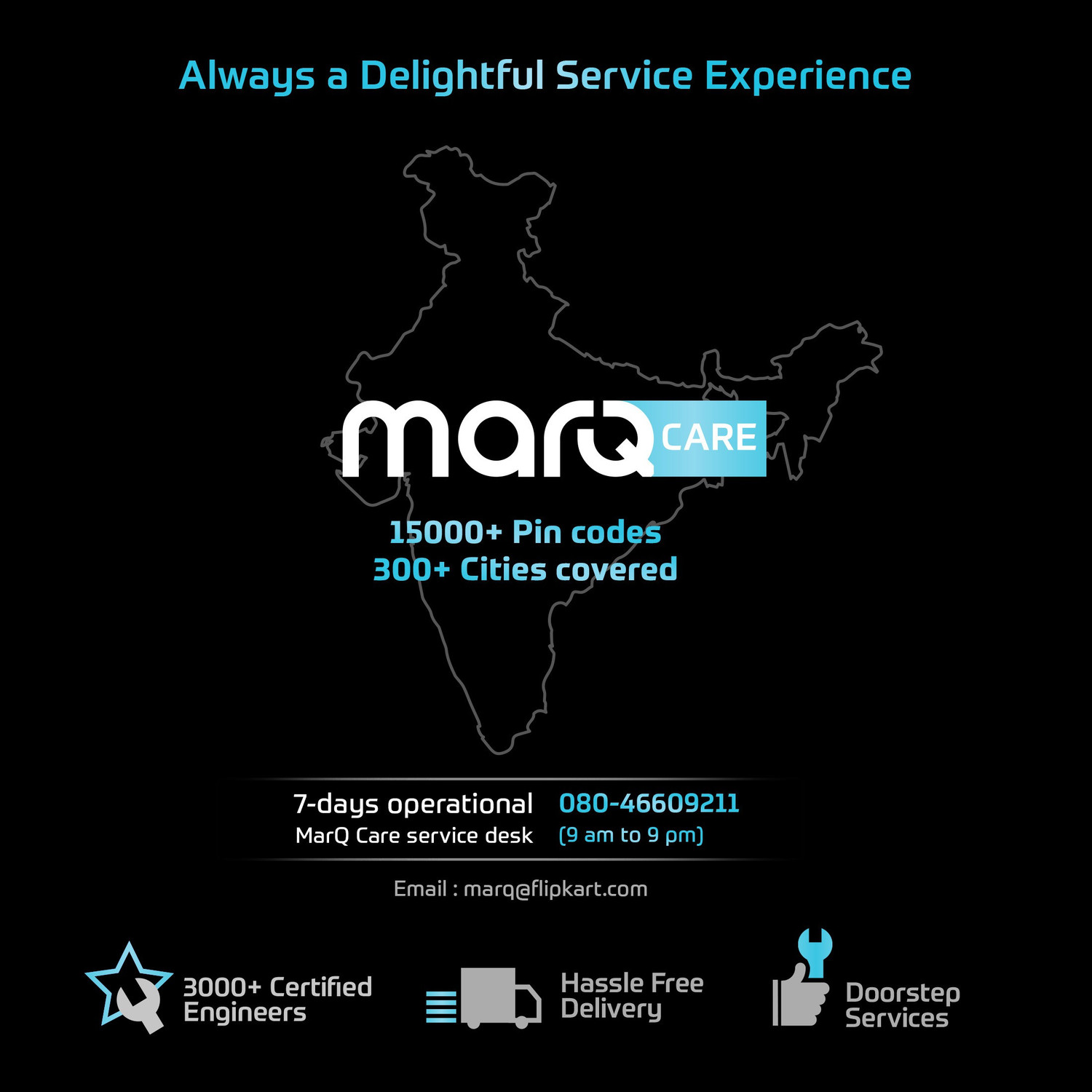 Image of MarQ by Flipkart 7.5 kg Fully Automatic Front Load Washing Machine with In-built Heater White