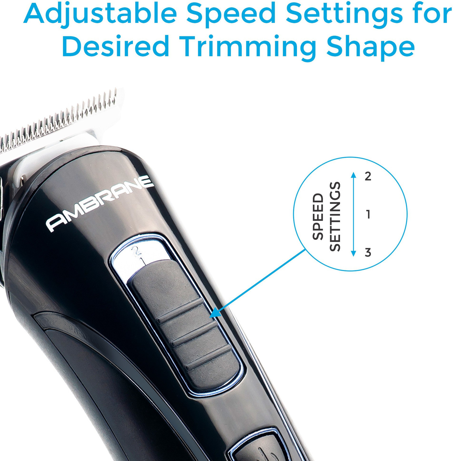 Image of Ambrane AGK-11 Trimmer 60 min Runtime 18 Length Settings