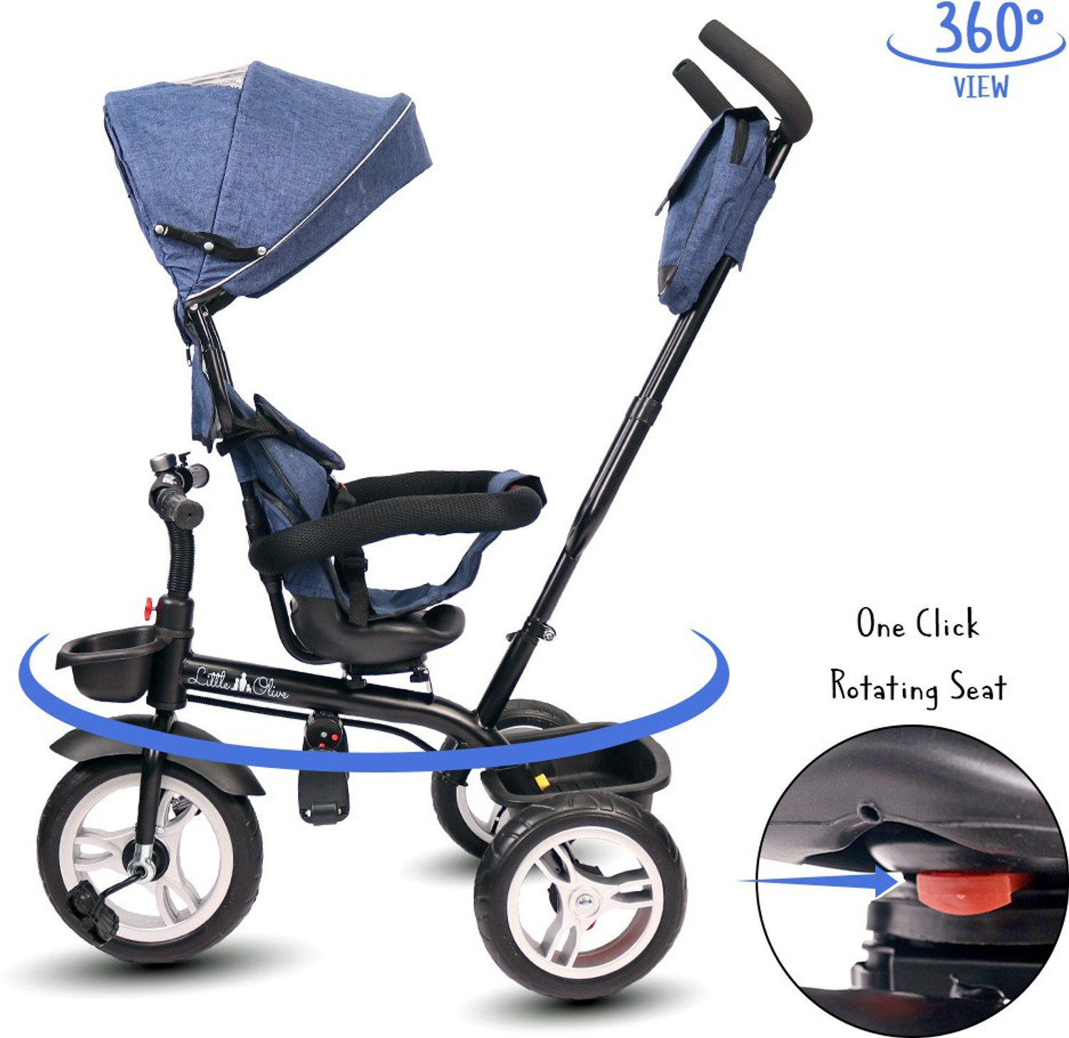 Little olive roller coaster tricycle shop