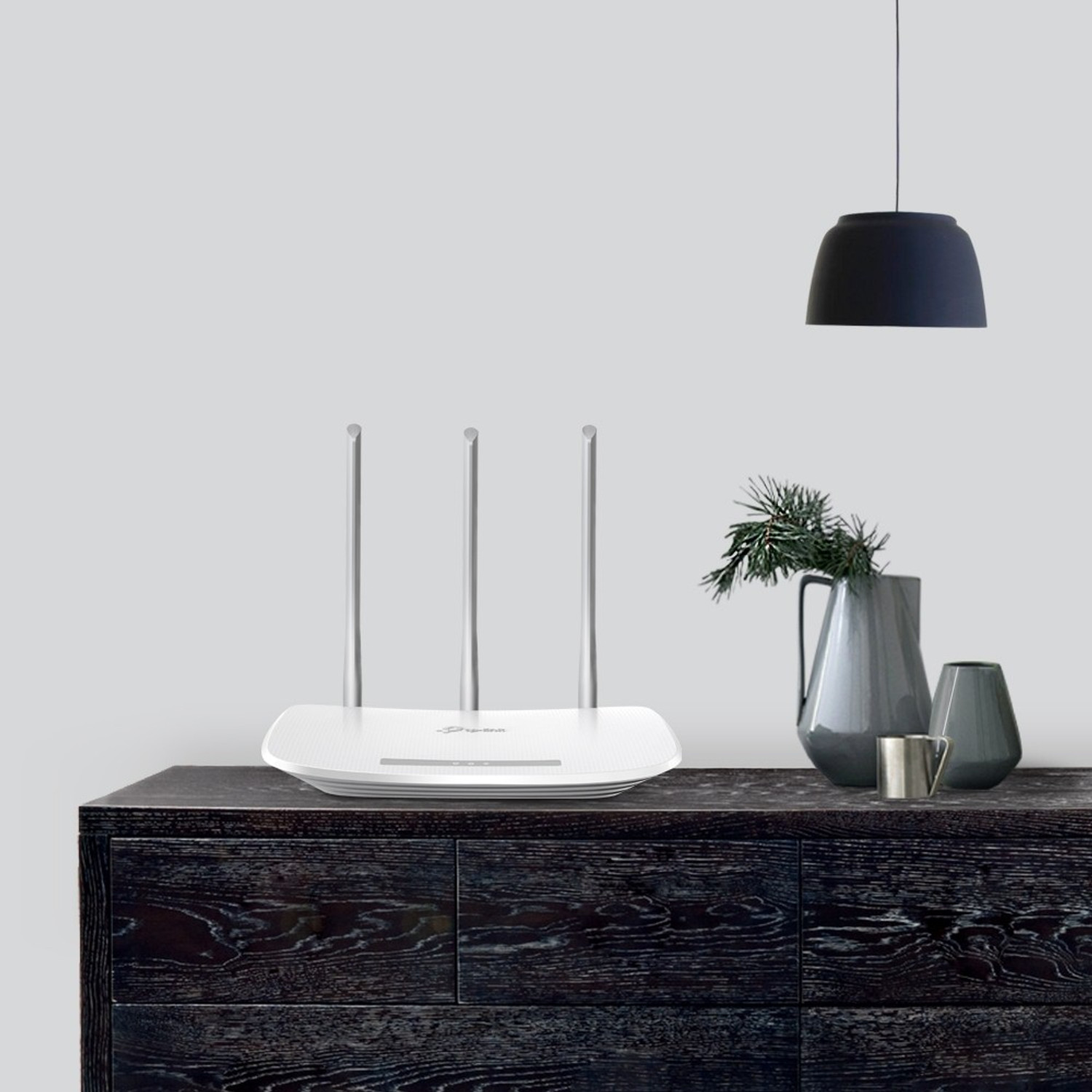 Image of TP-Link TL-WR845N N Wireless Router 2.4 Ghz 300 mbps Wifi Speed Single Band External Antenna Ethernet (Cable Broadband)