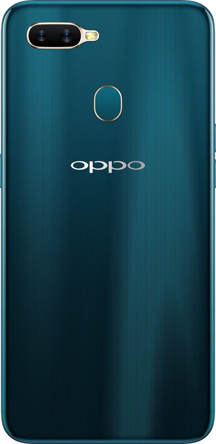 Image of OPPO A7 (Glaze Blue, 64 GB)