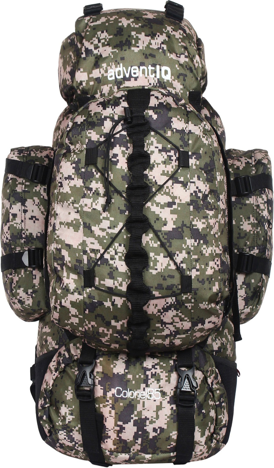 AdventIQ US Military Print Rucksack + Rain cover Colonel 85L Rucksack  - 85 L