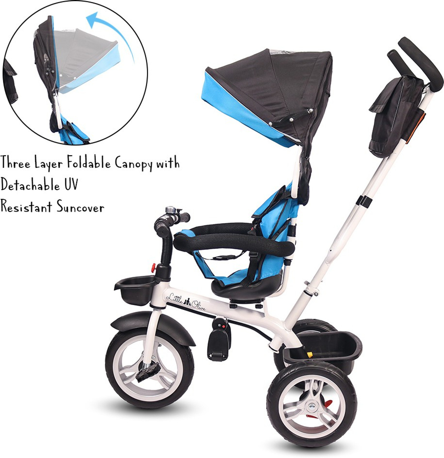 Little olive roller outlet coaster tricycle