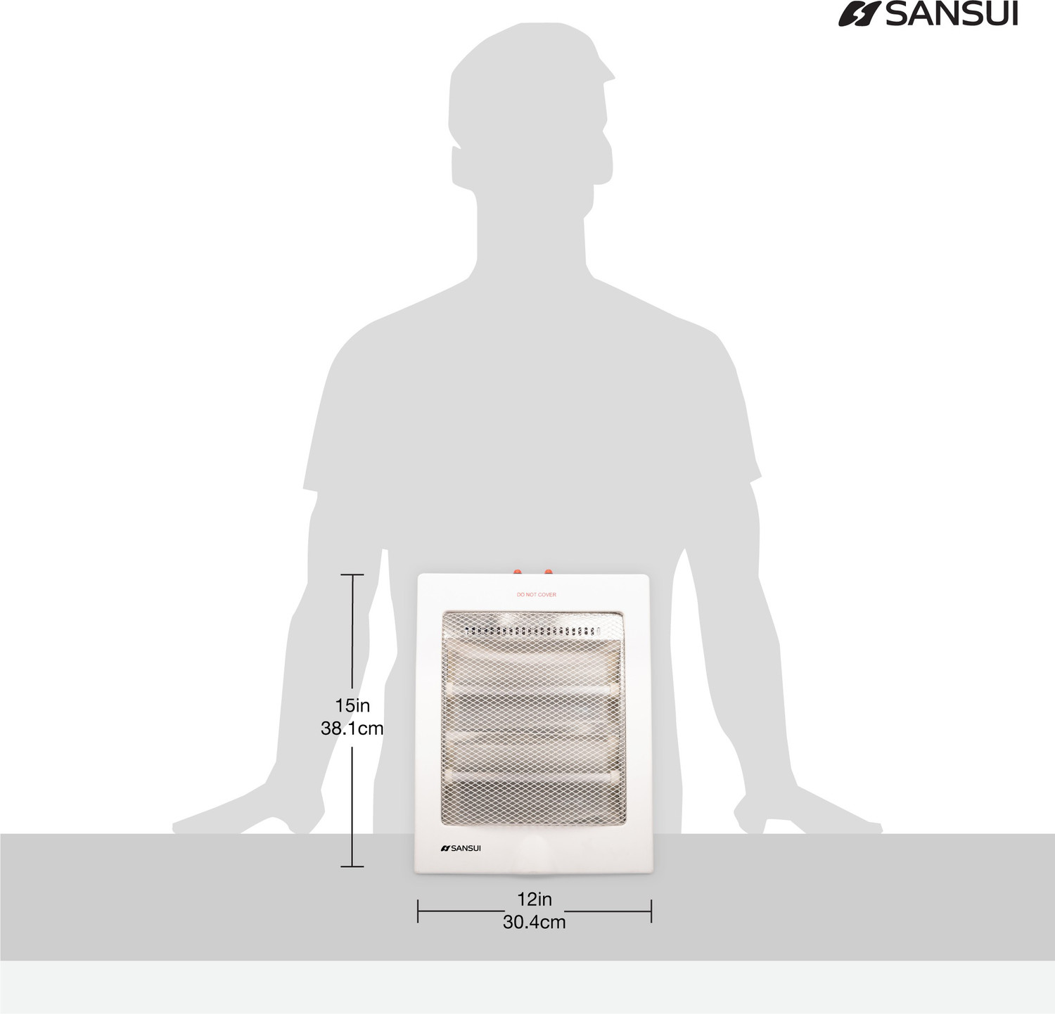 Image of Sansui SQH800 SQH800 Quartz Room Heater