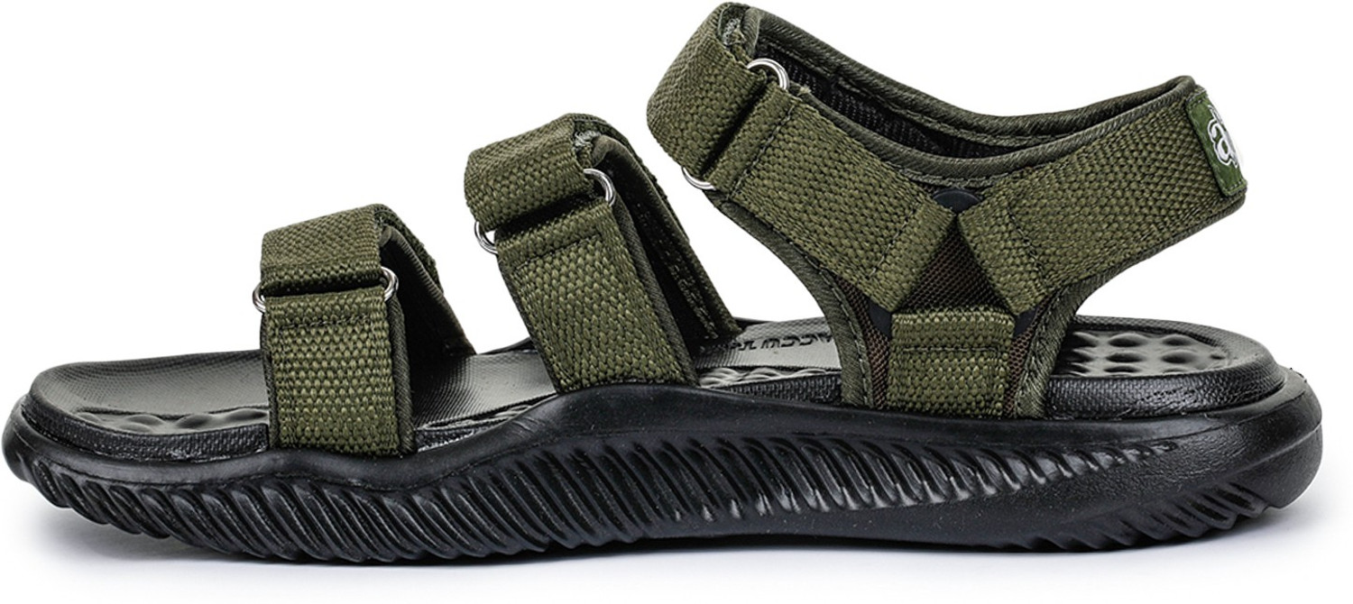 A HA By Liberty A HA STAMINA 4E Men Olive Sports Sandals Price