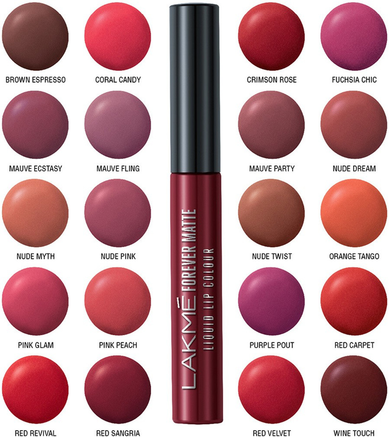 Image of Lakme Forever Matte Liquid Lip Colour -