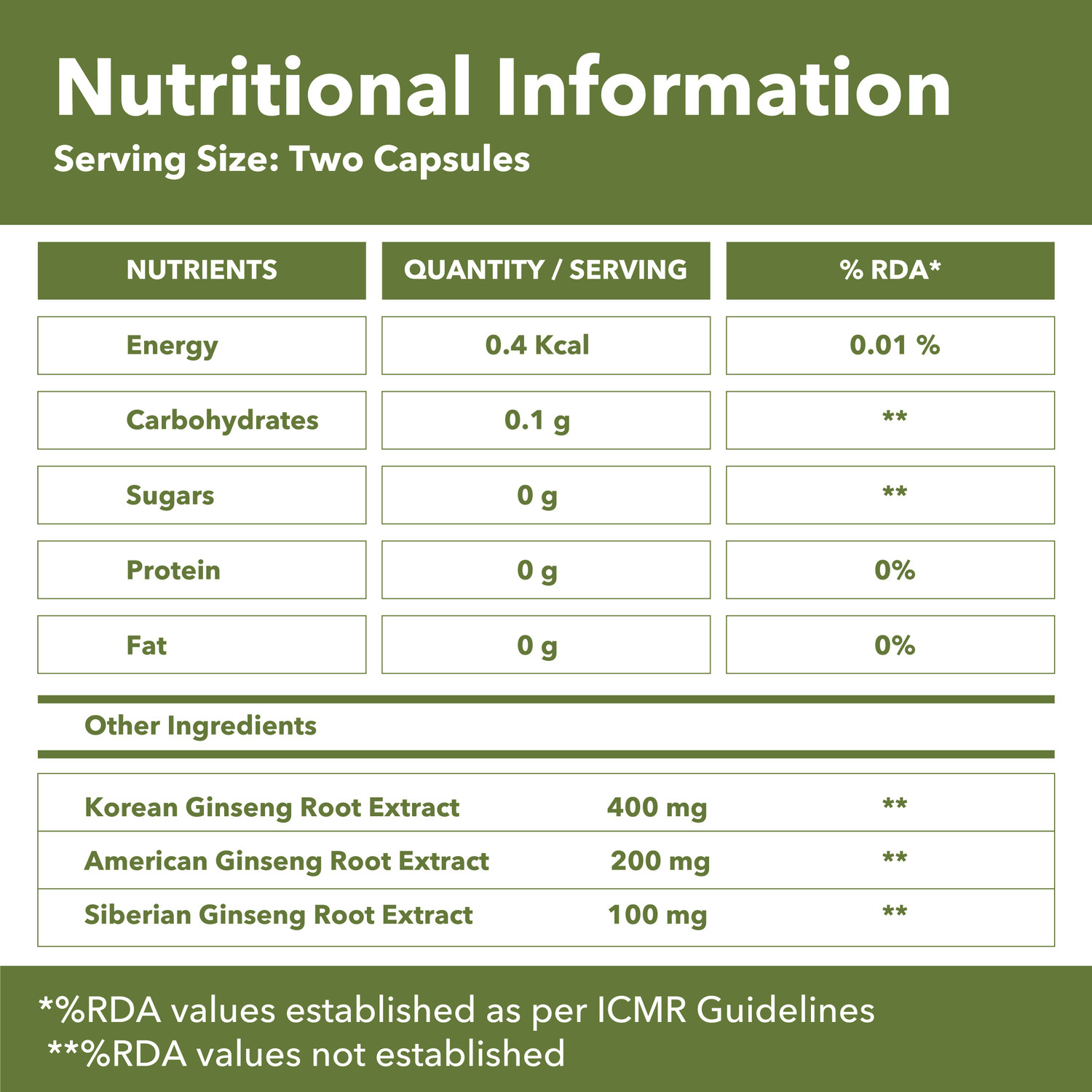 Image of GNC Herbal Plus Triple Ginseng with Korean, American & Siberian Ginseng