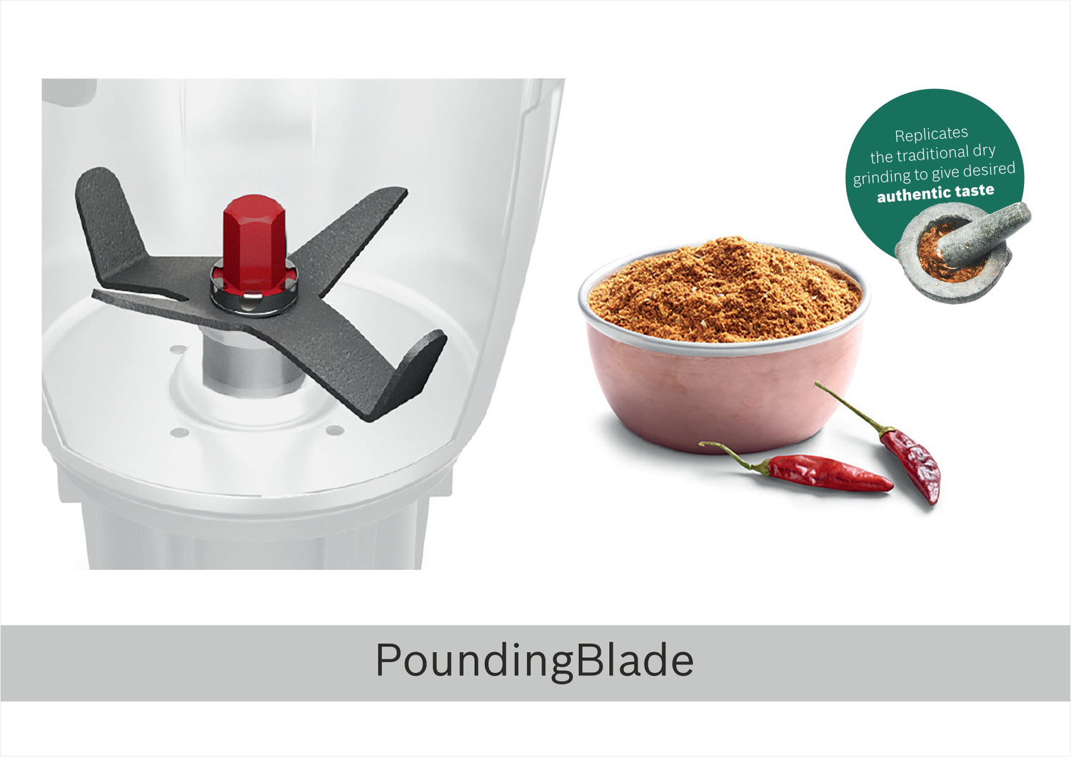 Image of BOSCH TrueMixx 1000 W Mixer Grinder