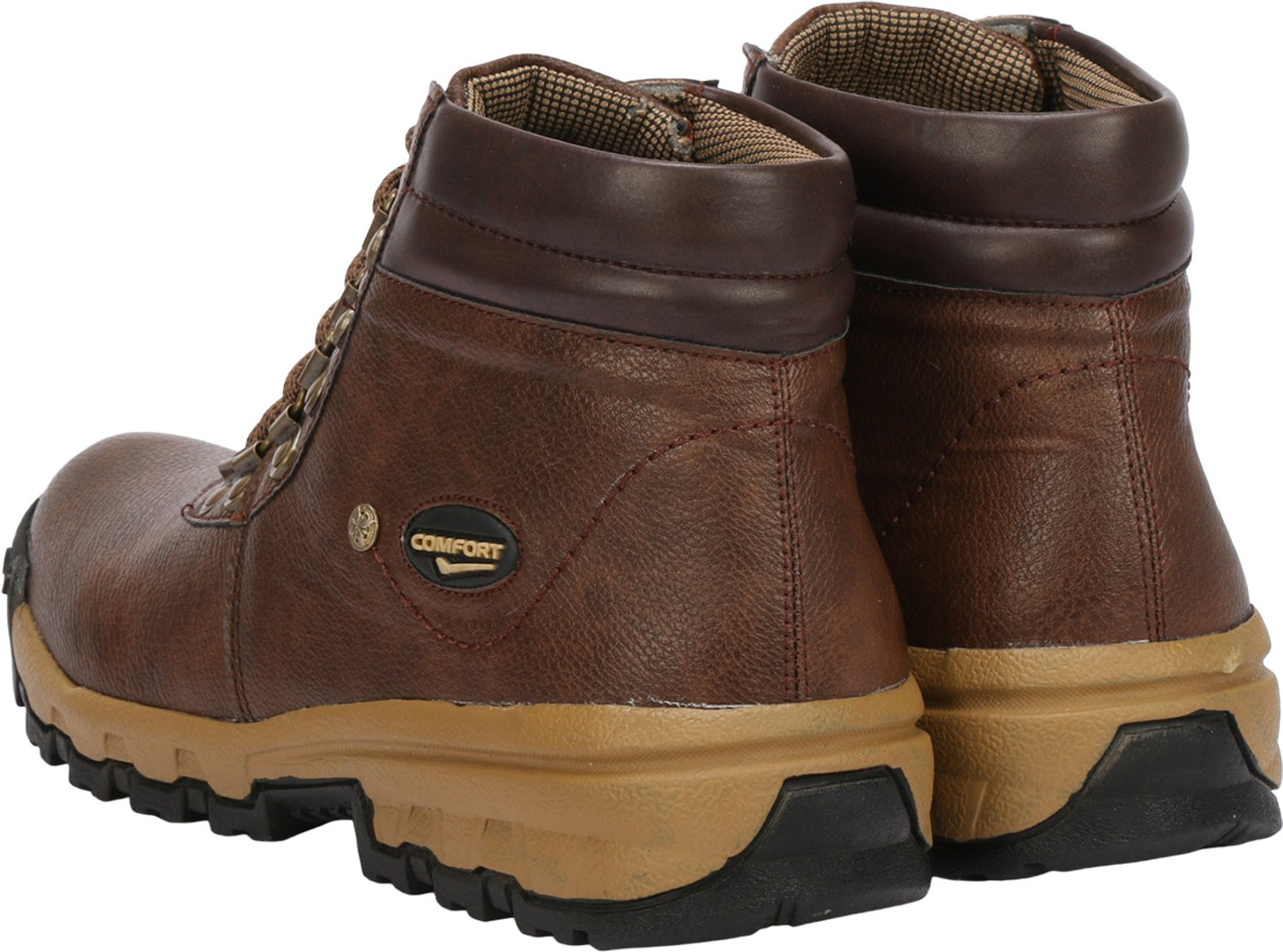 Kraasa Bang Bang Boots For Men Brown 7 Price History