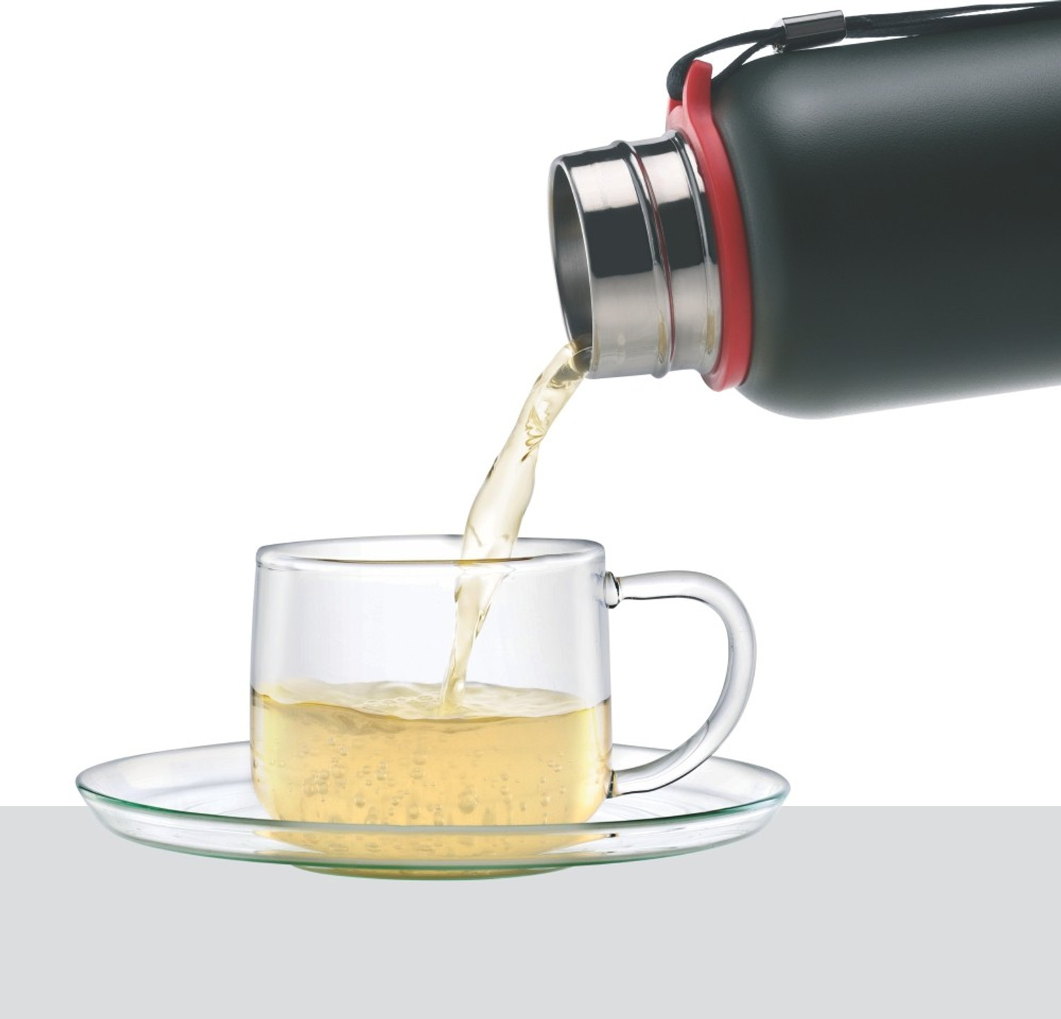 Image of BOROSIL Trek Vacuum Insulated 500ml Water Bottle, 20 &24 Hrs Hot & Cold Flask 500 ml Steel Flask