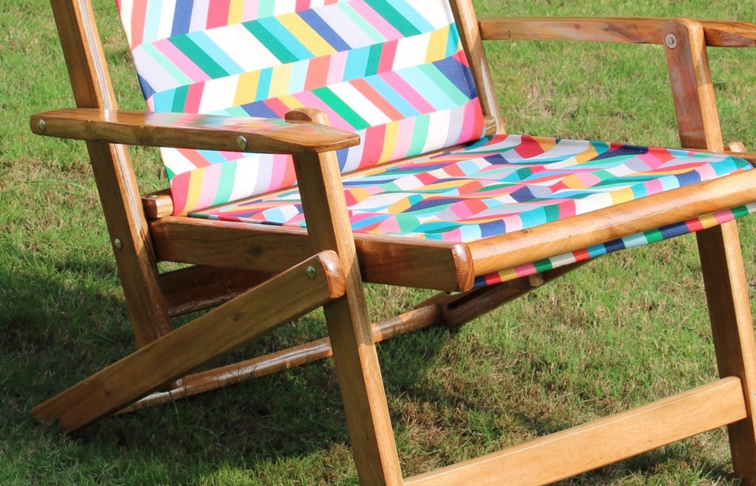 Image of ROYAL BHARAT Living Room Chair Solid Wood Living Room Chair