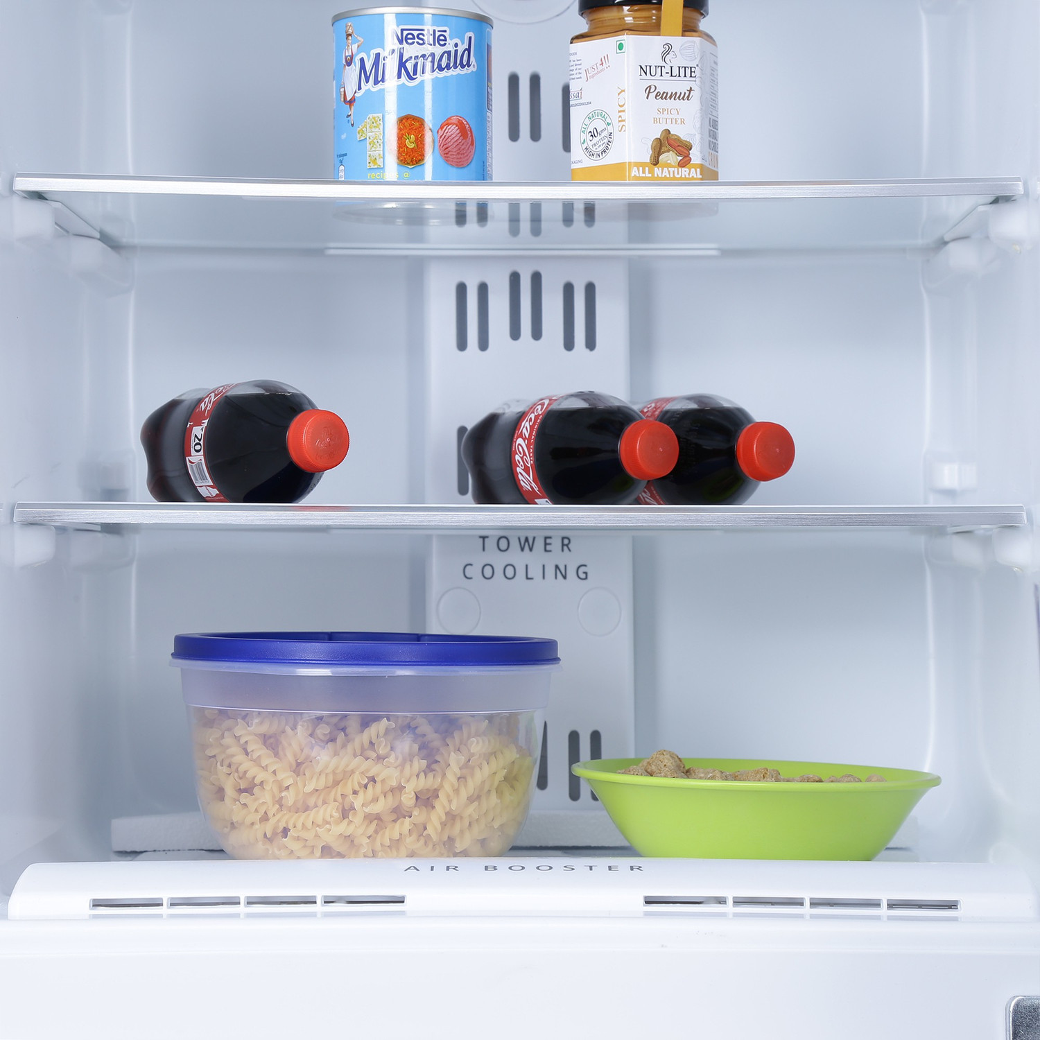 Image of Whirlpool 300 L Frost Free Triple Door Refrigerator (Steel Onyx, FP 313D PROTTON ROY STEEL ONYX (N))