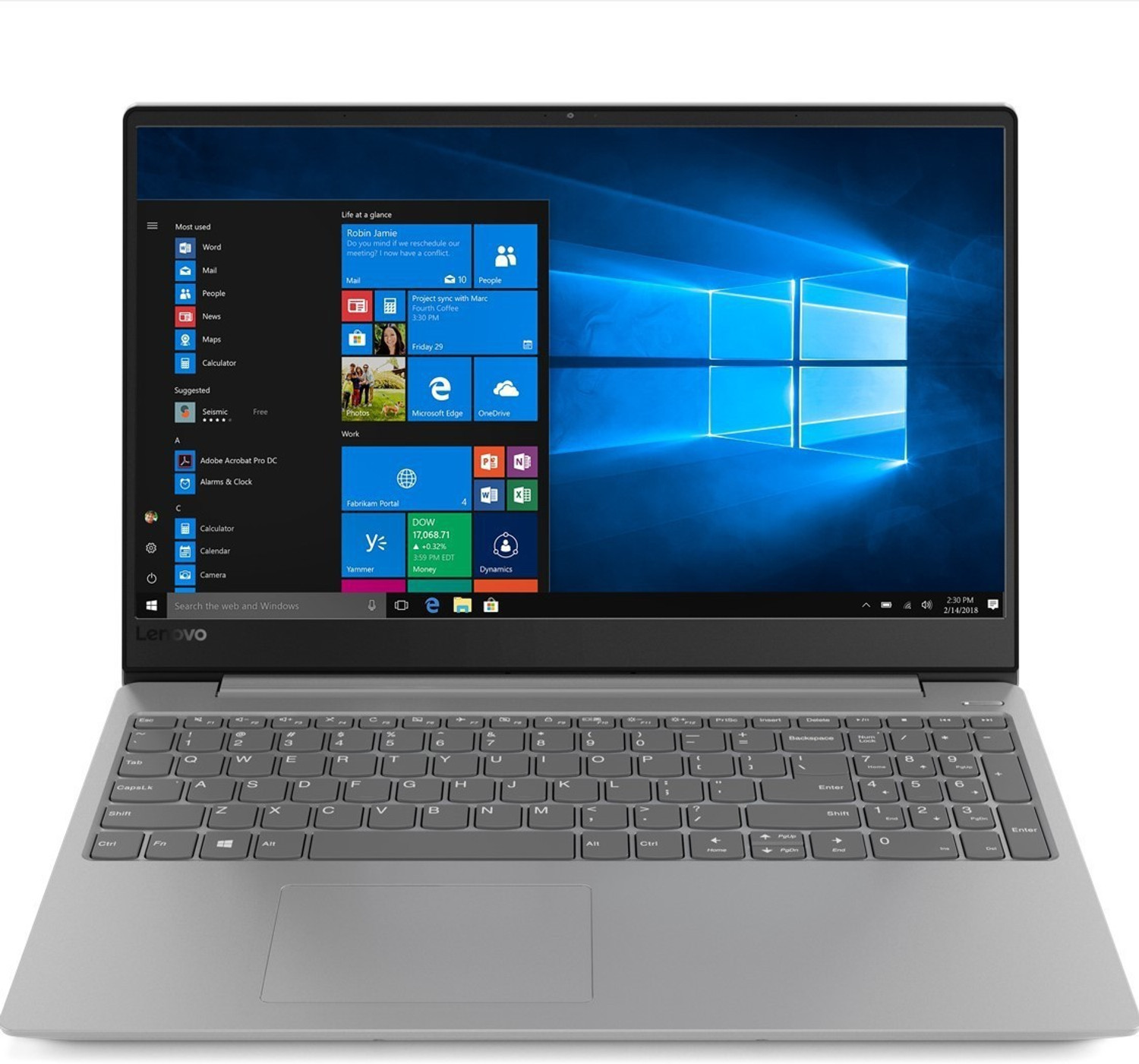 Image of Lenovo Ideapad 330s Intel Core i3 7th Gen 7020U - (4 GB /1 TB HDD /Windows 10 Home) 330S-15IKB Thin and Light Laptop