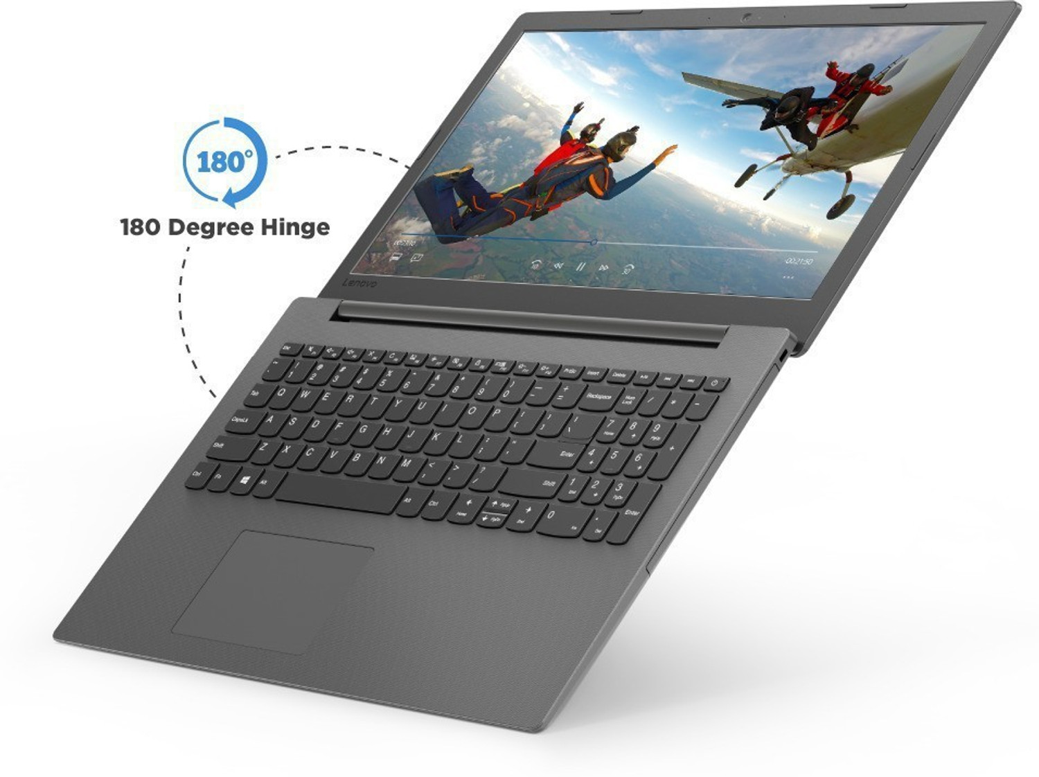 Image of Lenovo Ideapad 130 Intel Core i3 7th Gen 7020U - (4 GB /1 TB HDD /DOS) 130-15IKB Laptop